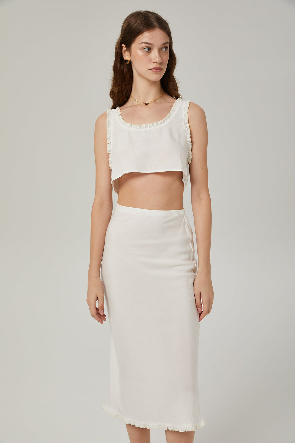 Σετ Ασορτί Τοπ Και Φούστας Tilda Με Βολάν