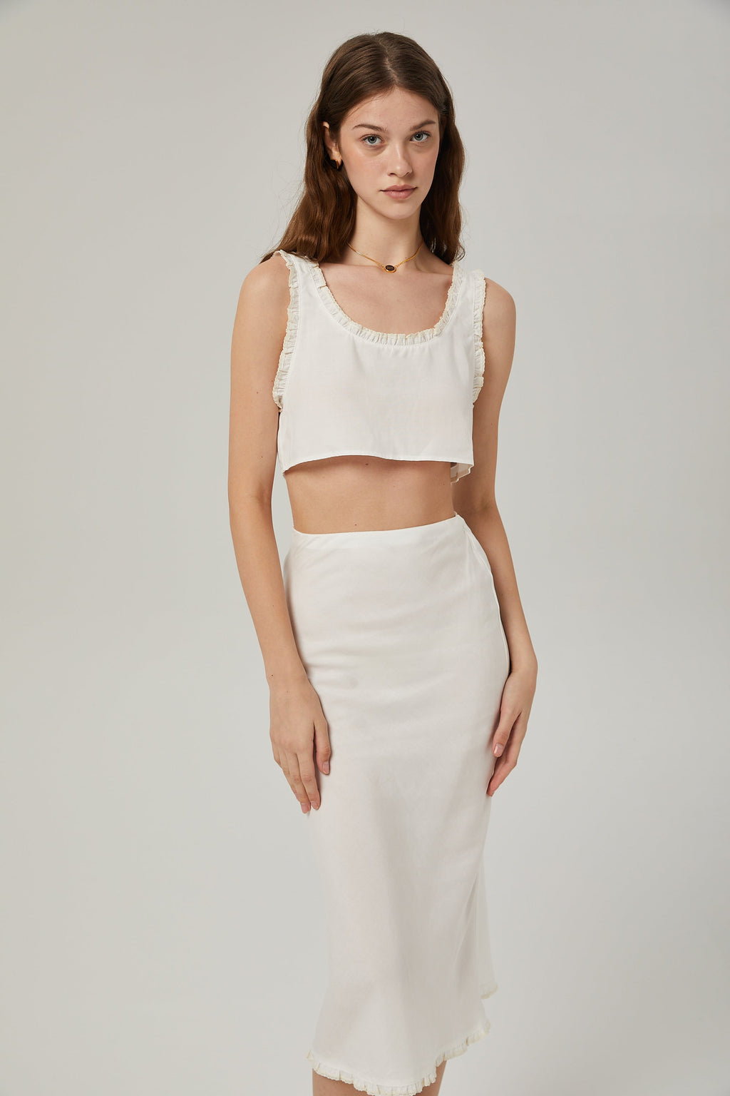 Σετ Ασορτί Τοπ Και Φούστας Tilda Με Βολάν