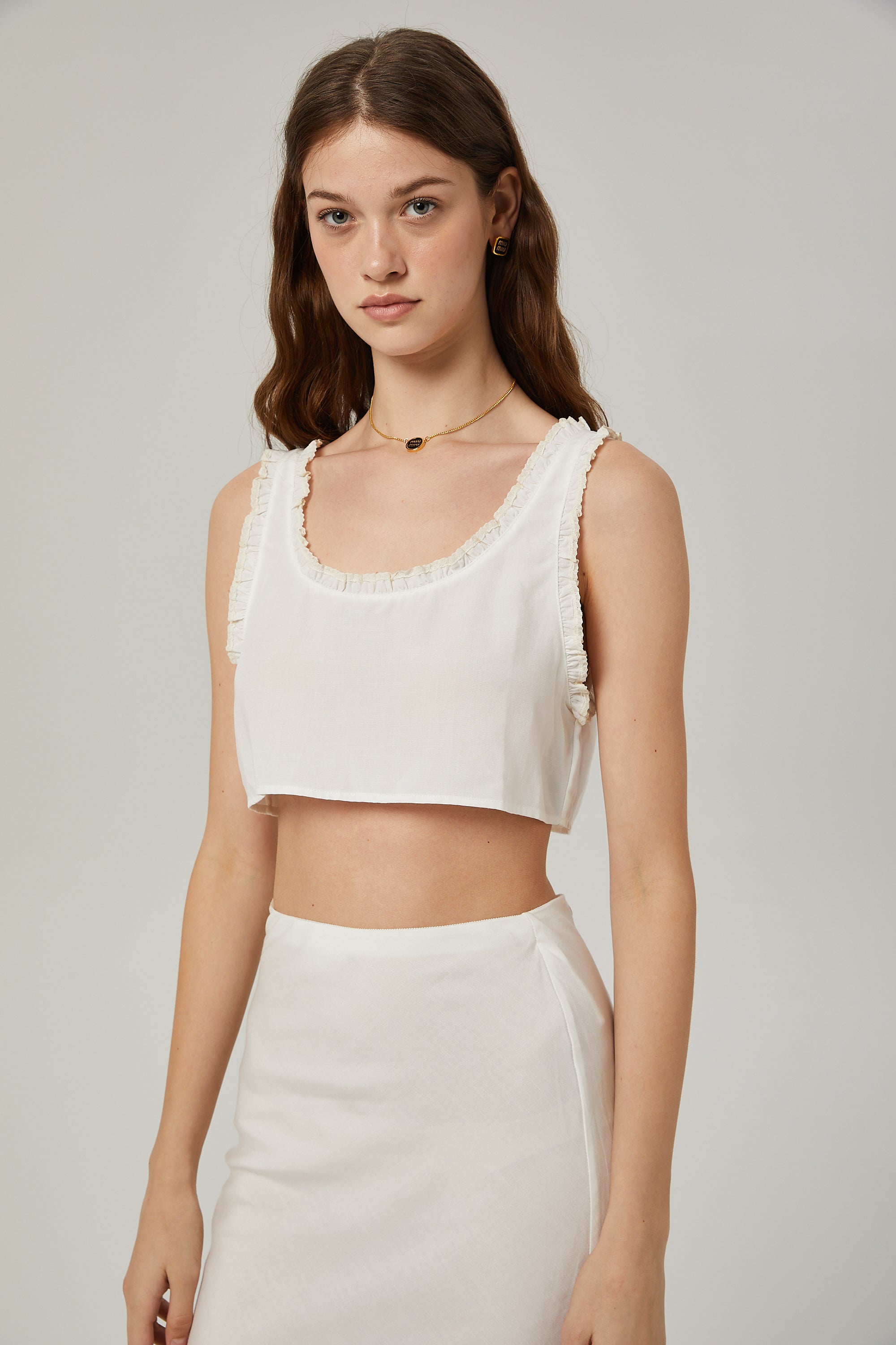 Σετ Ασορτί Τοπ Και Φούστας Tilda Με Βολάν