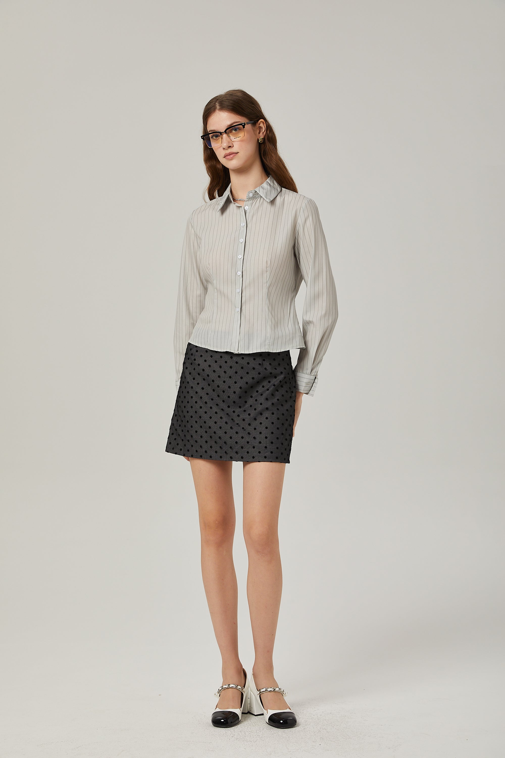 Πουκάμισο Bérénice Με Ριγέ Σχέδιο