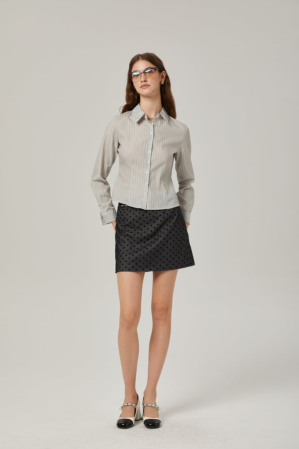 Πουκάμισο Bérénice Με Ριγέ Σχέδιο