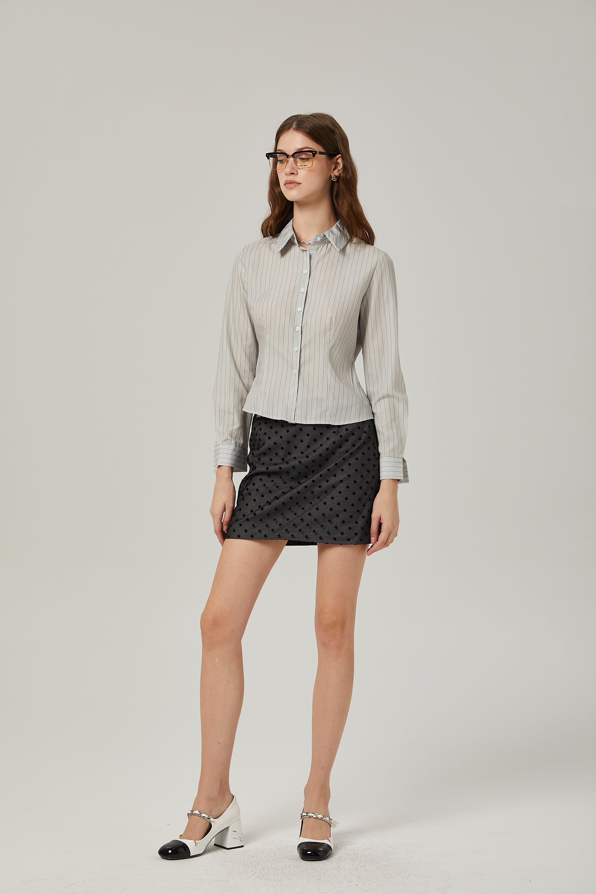 Πουκάμισο Bérénice Με Ριγέ Σχέδιο