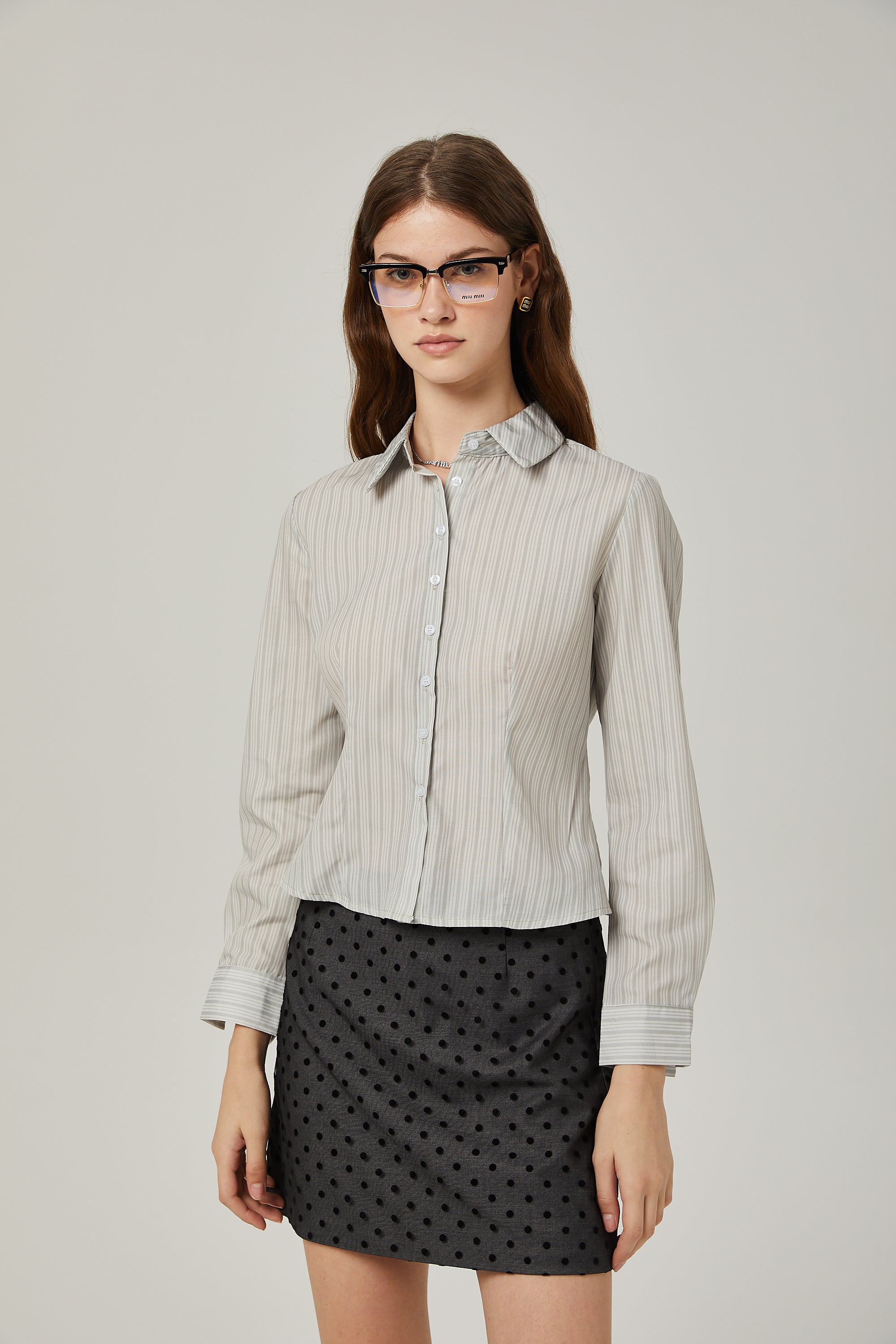 Πουκάμισο Bérénice Με Ριγέ Σχέδιο