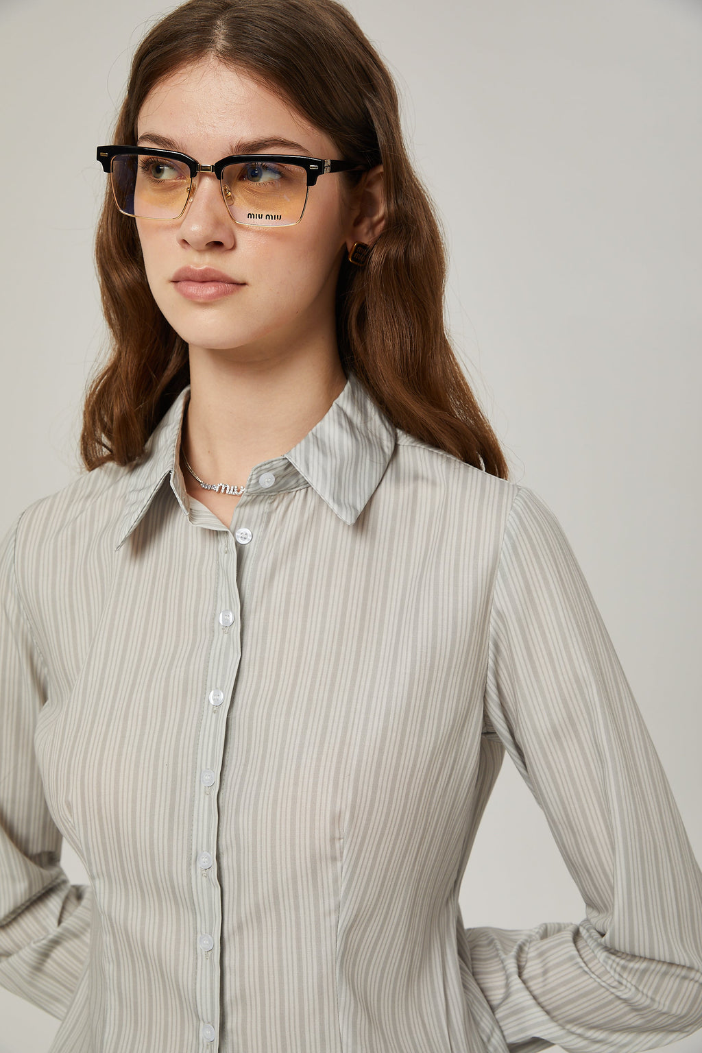 Πουκάμισο Bérénice Με Ριγέ Σχέδιο