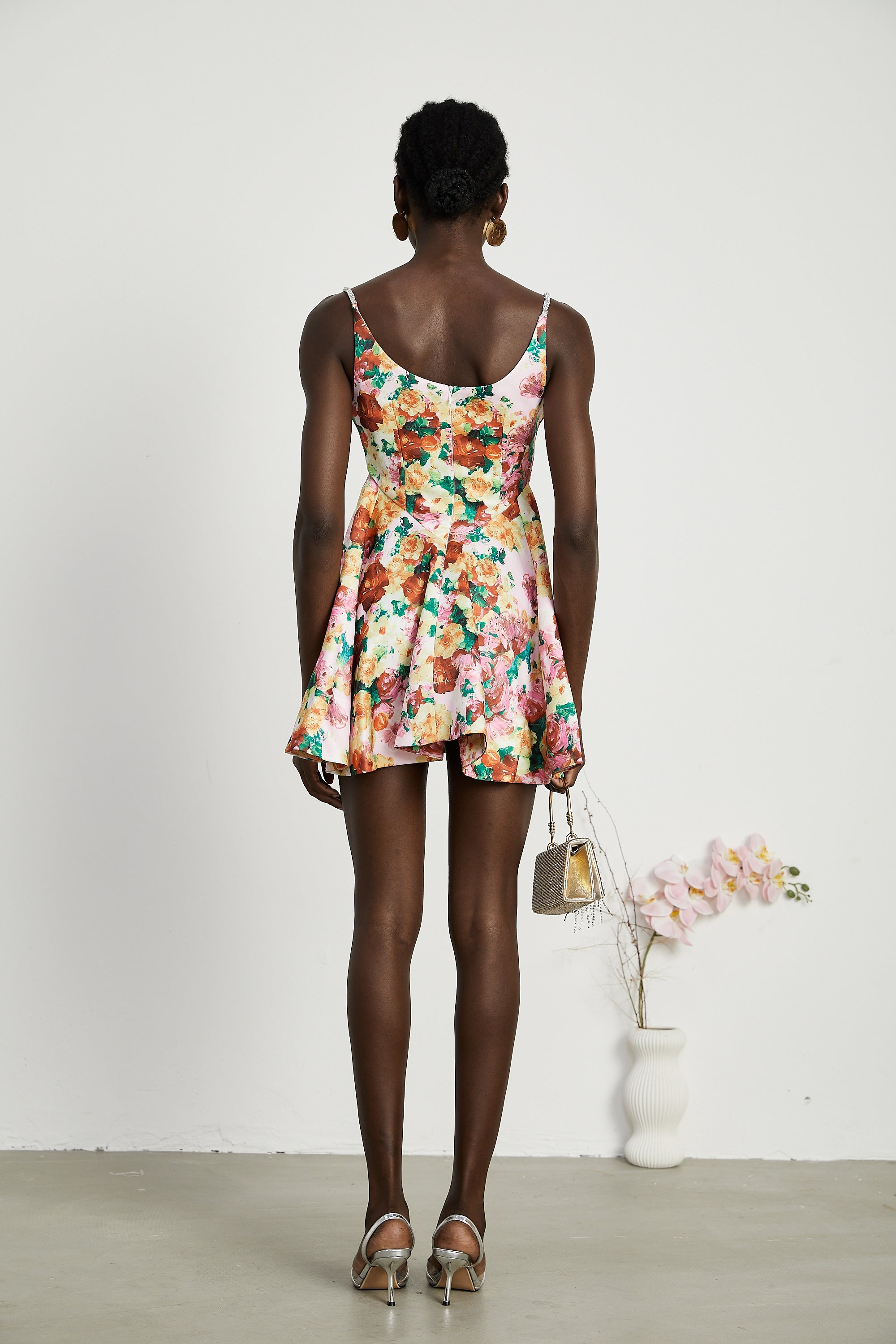 Μίνι Φόρεμα Με Φλοράλ Print Της Louise