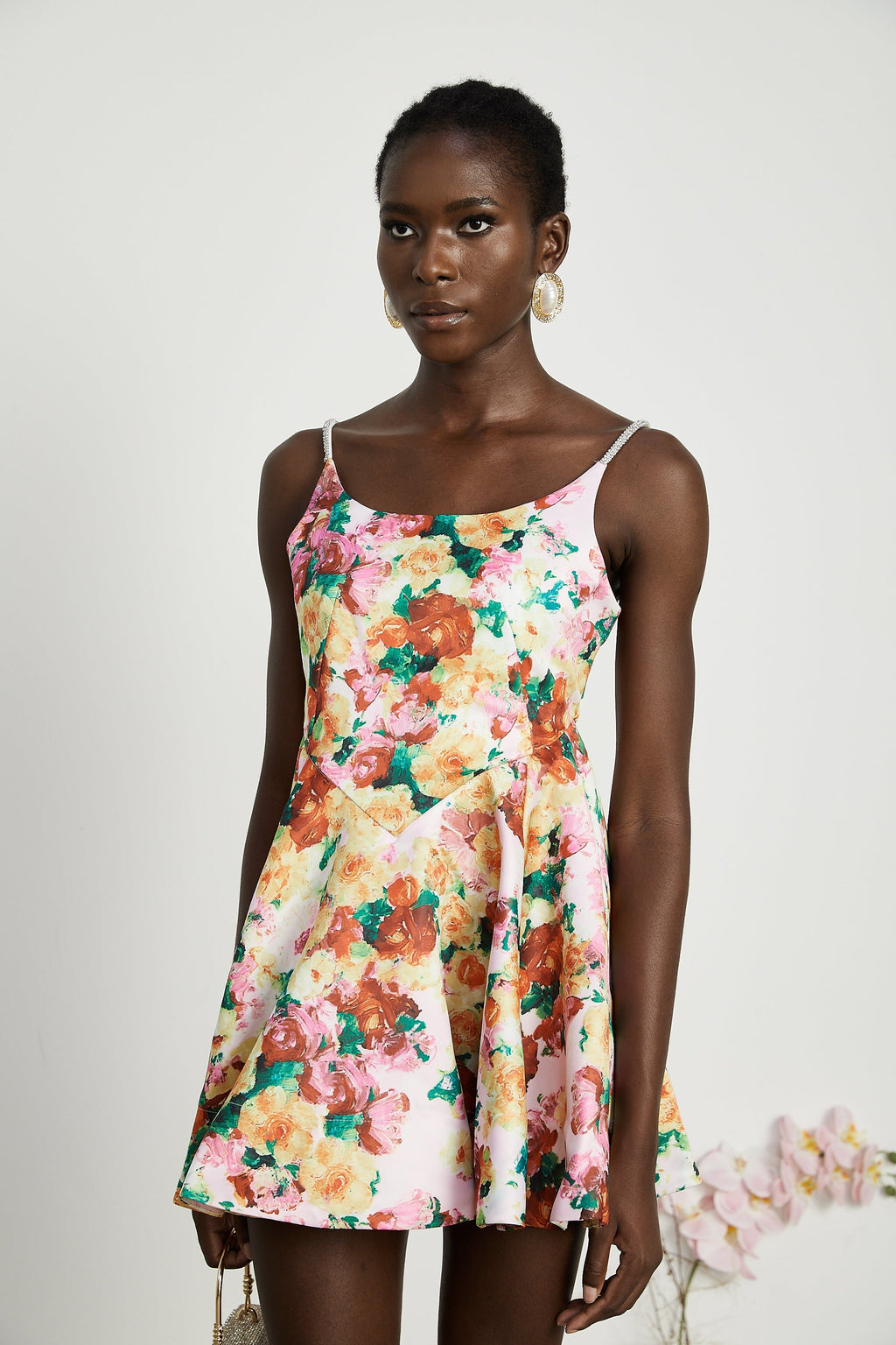 Μίνι Φόρεμα Με Φλοράλ Print Της Louise