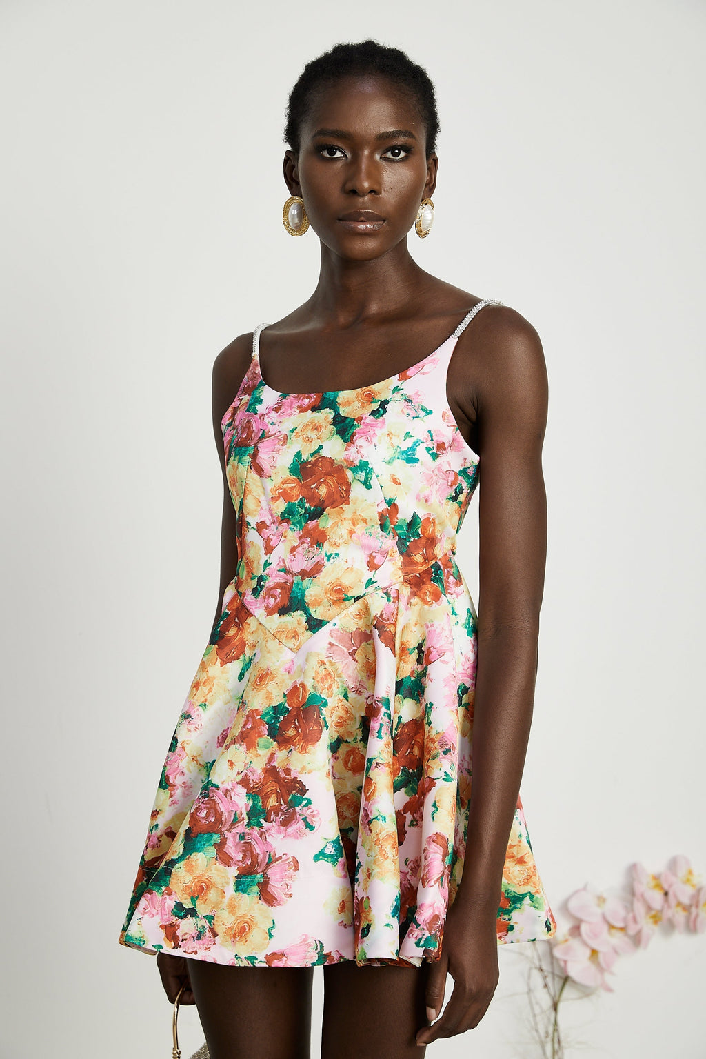 Μίνι Φόρεμα Με Φλοράλ Print Της Louise