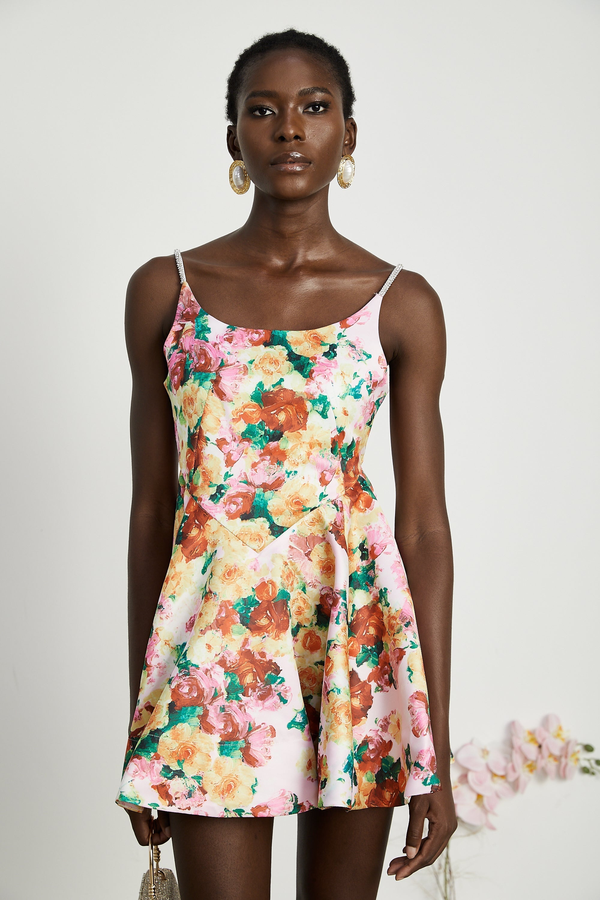 Μίνι Φόρεμα Με Φλοράλ Print Της Louise