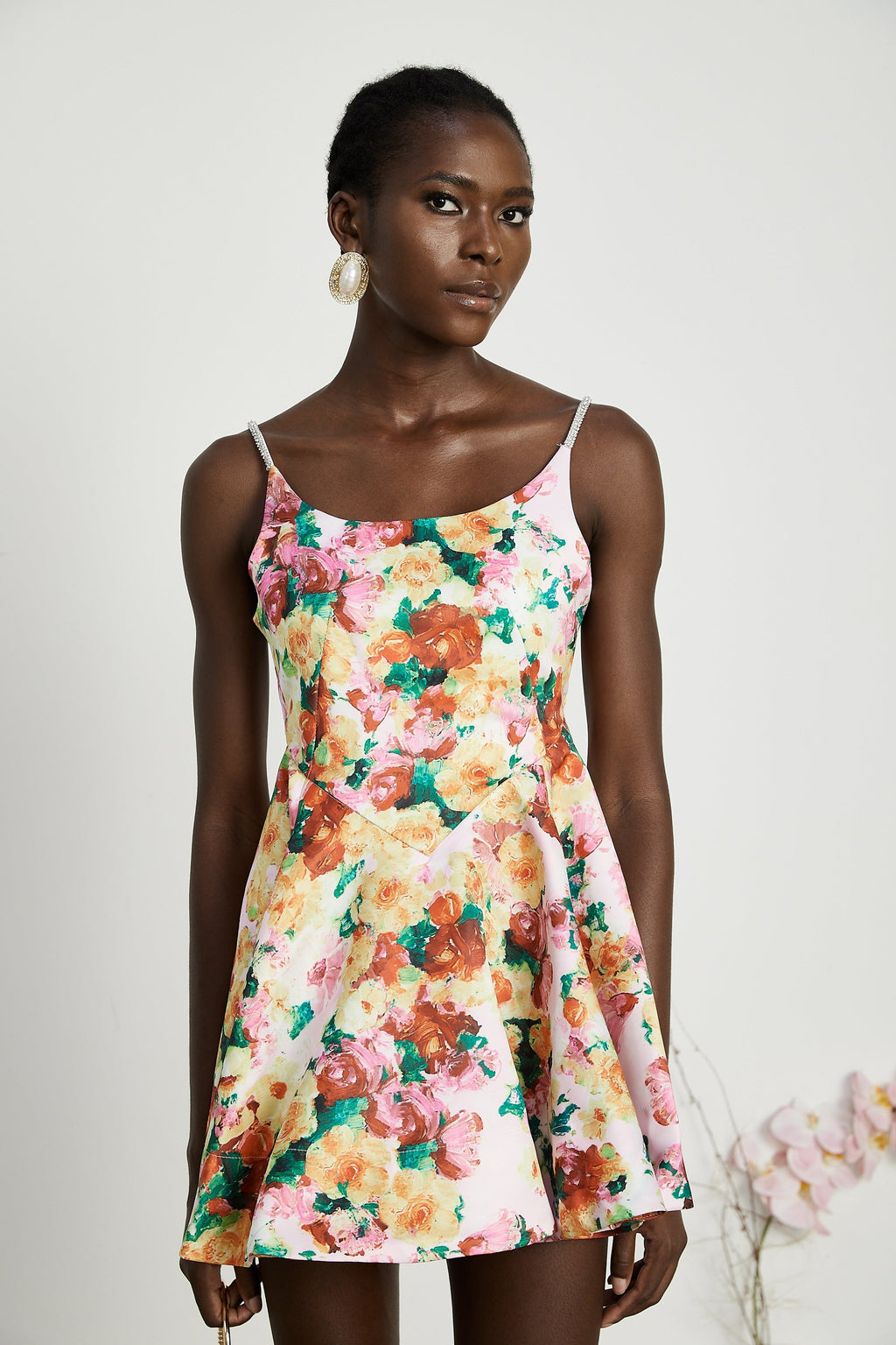 Μίνι Φόρεμα Με Φλοράλ Print Της Louise