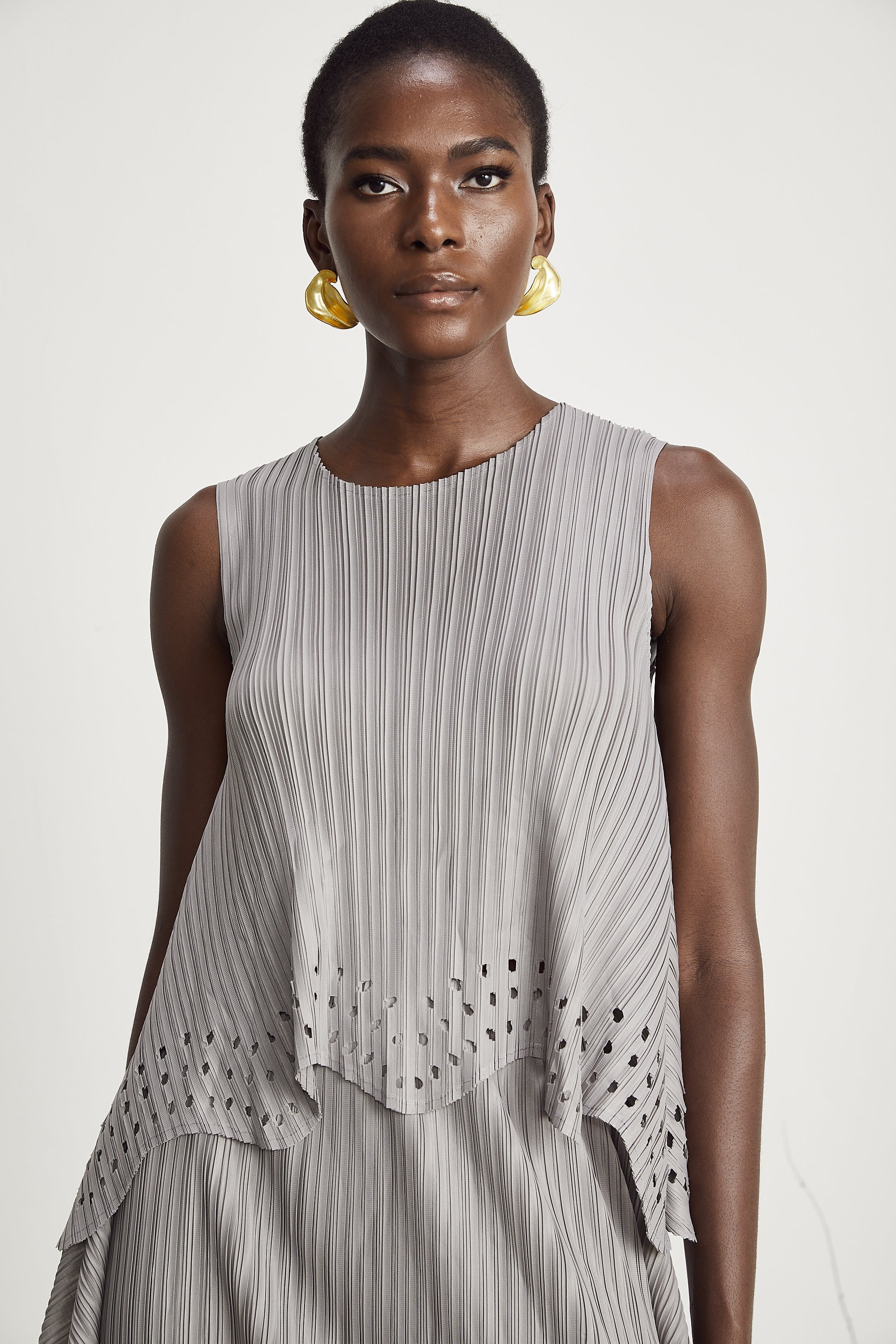 Σετ Ασορτί Μπλούζας Και Φούστας Geneviève Με Ελαστικό Άνοιγμα