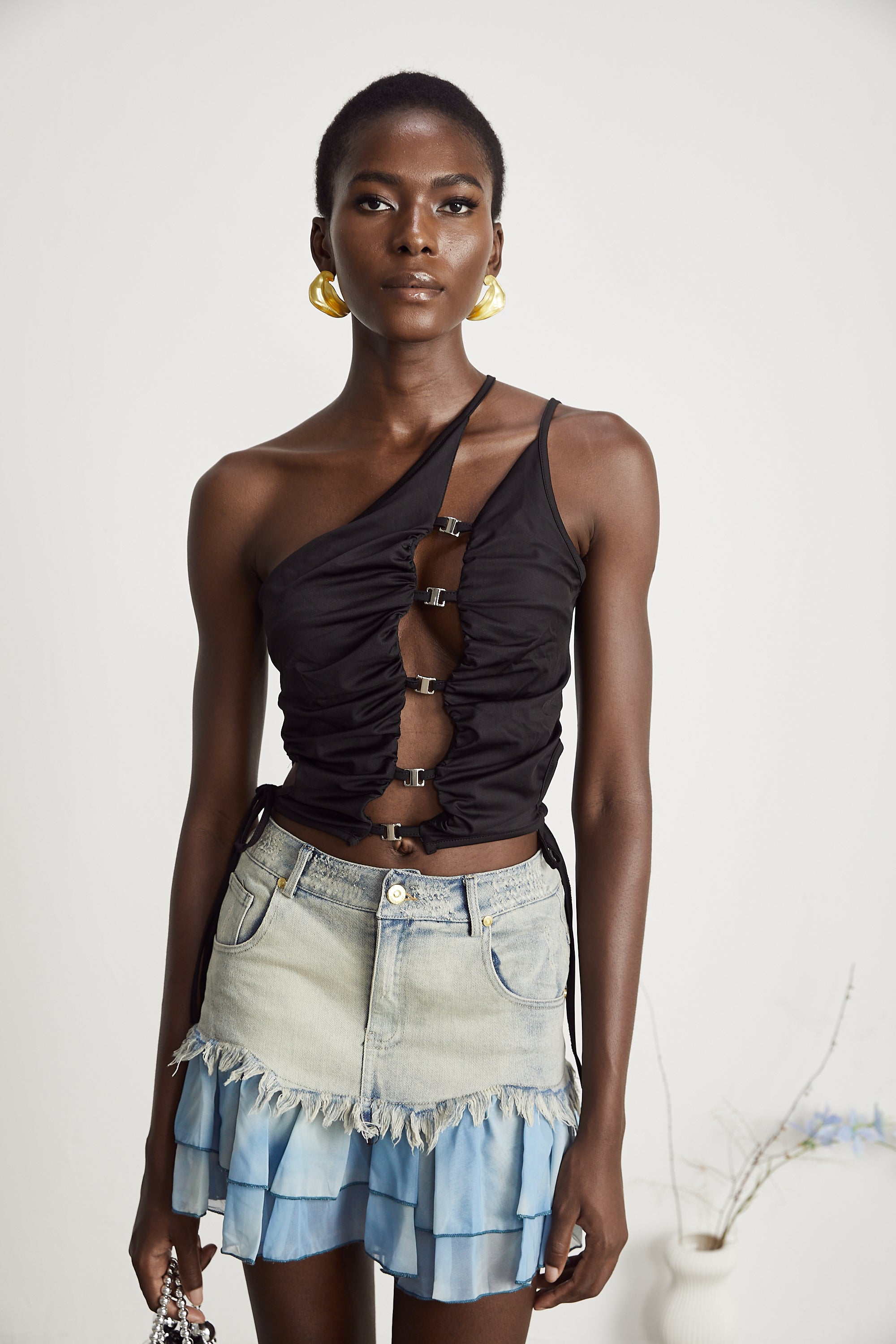 Ασύμμετρο Τοπ Με Κοπή Marcella