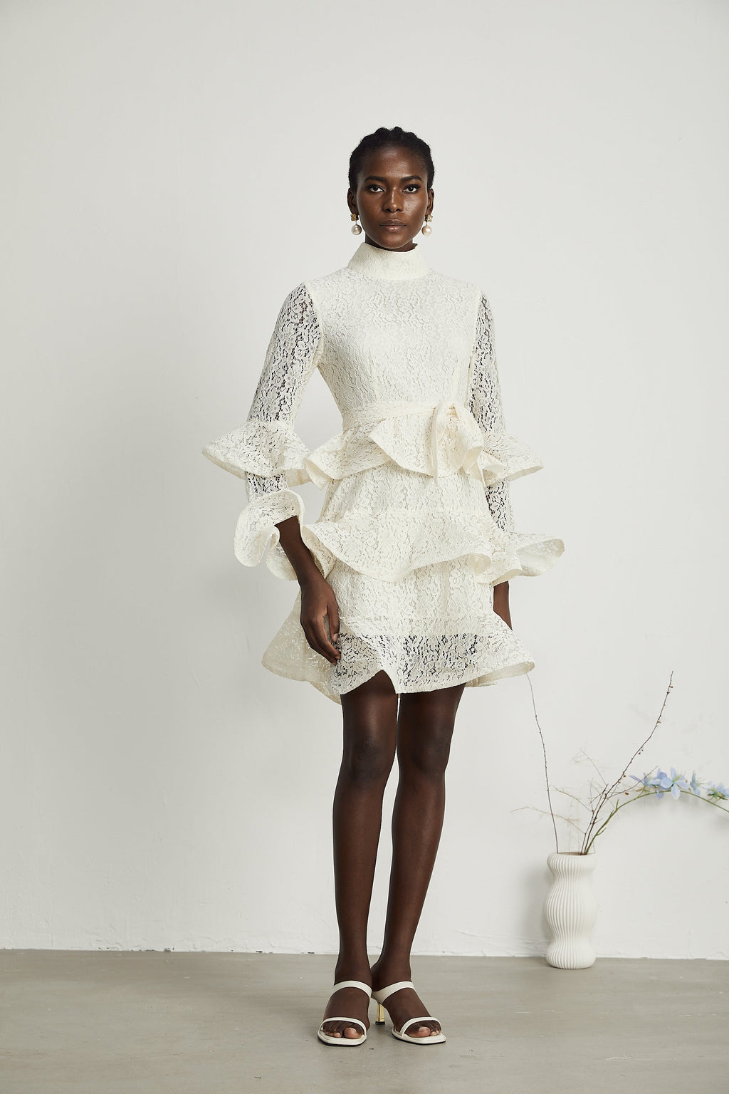 Μίνι Φόρεμα Με Δαντέλα Penelope