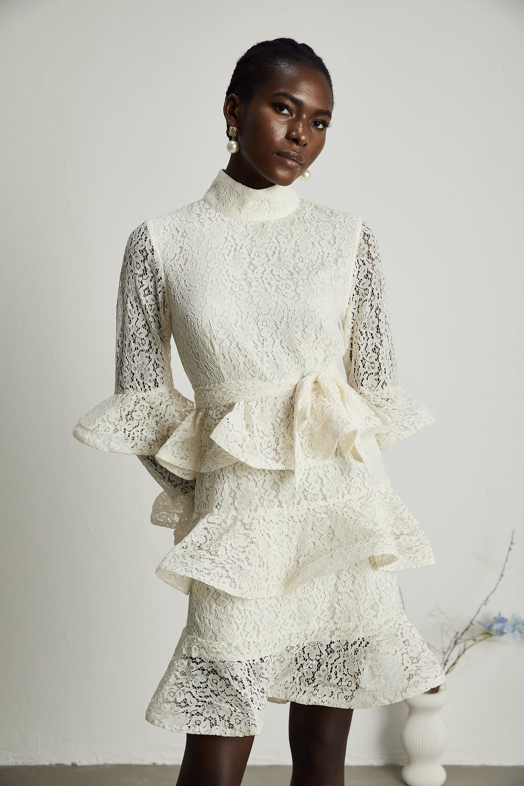 Μίνι Φόρεμα Με Δαντέλα Penelope