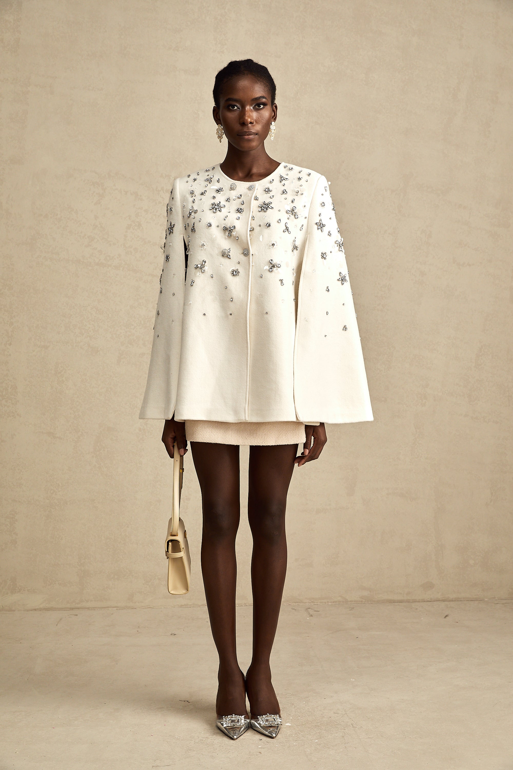 Μπουφάν Éléonore Κεντημένο Cape Design