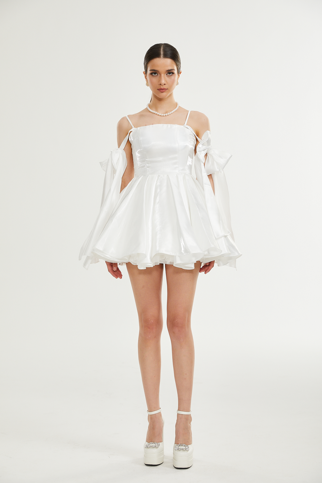 Φόρεμα Με Φαρδιά Γραμμή Catiana Και Φιόγκο