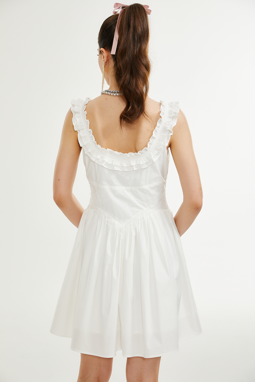 Μίνι Φόρεμα Nyala Ruffle Detail