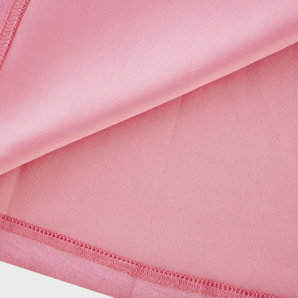 Ροζ Φόρεμα Μάξι Με Παπιγιόν Magali Και Διακοσμητικά Λουλουδιών