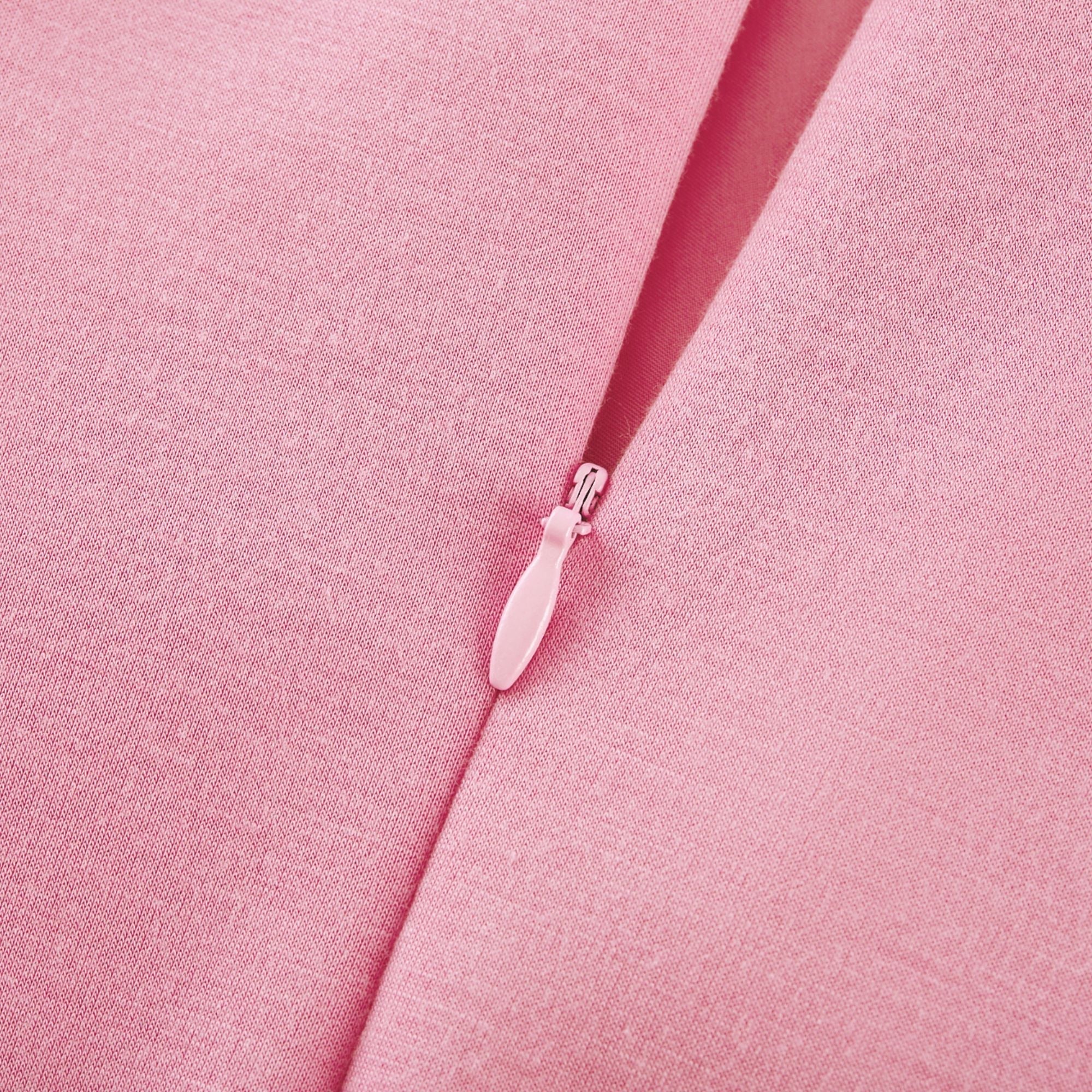 Ροζ Φόρεμα Μάξι Με Παπιγιόν Magali Και Διακοσμητικά Λουλουδιών