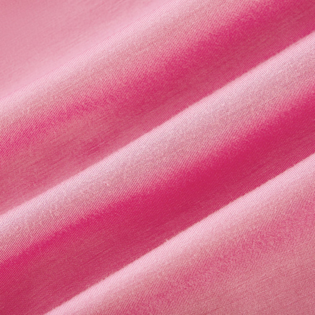 Ροζ Φόρεμα Μάξι Με Παπιγιόν Magali Και Διακοσμητικά Λουλουδιών