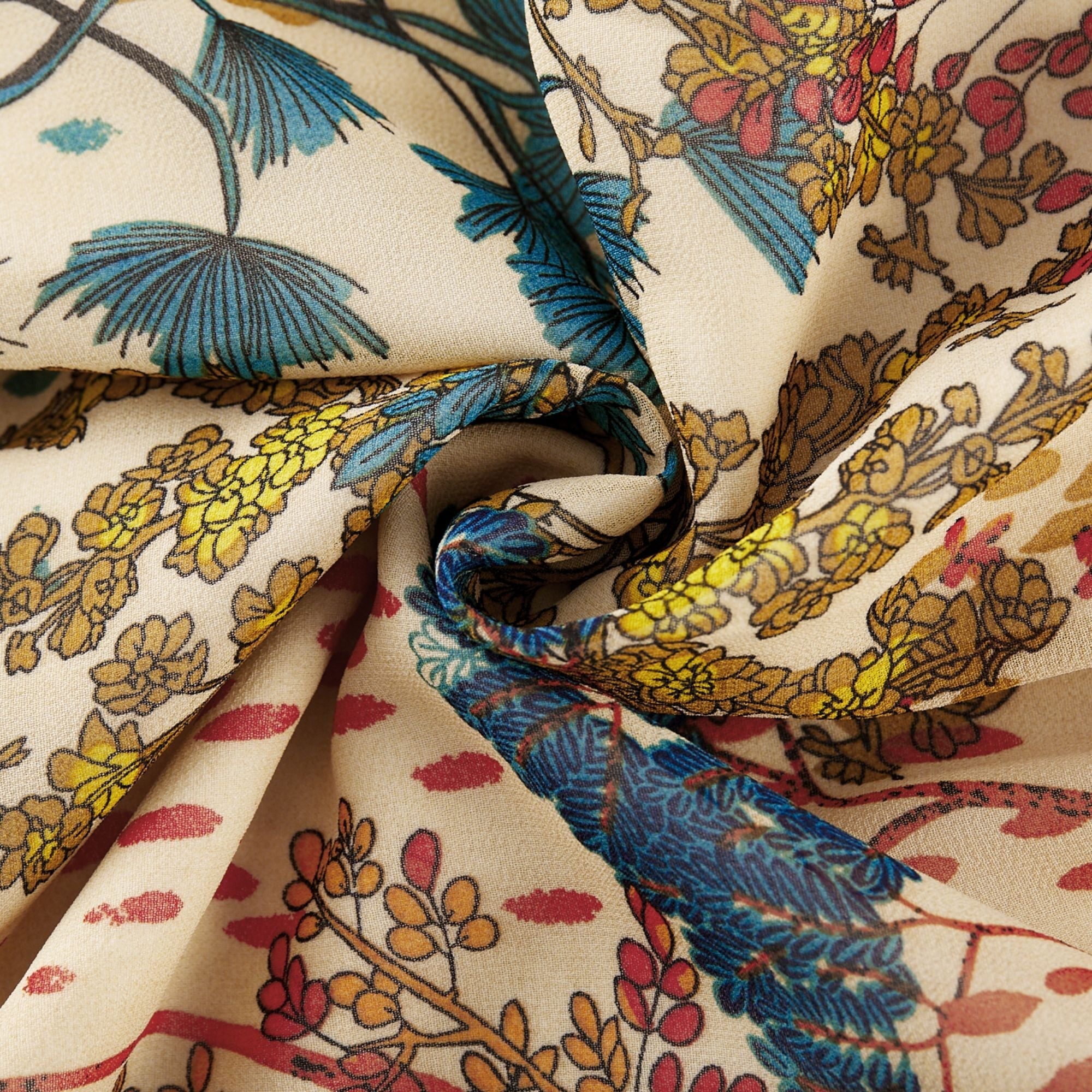 Φόρεμα Μίντι Με Φλοράλ Μοτίβο Capucine Και Σκίσιμο