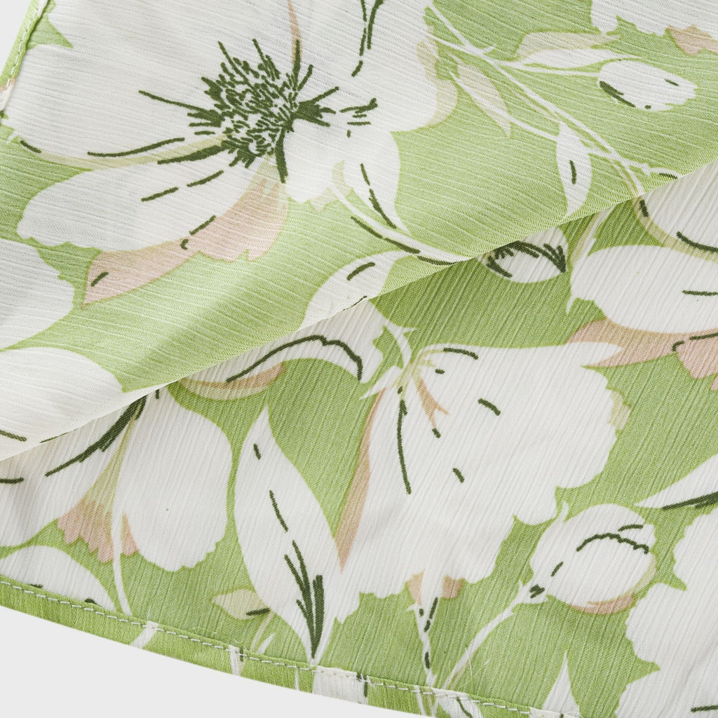 Φόρεμα Μίντι Με Φλοράλ Μοτίβο Eva Και Κεντημένο Κρύσταλλο