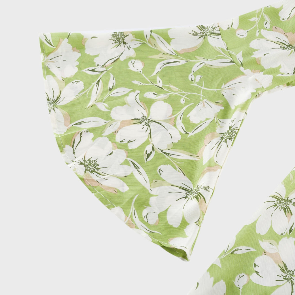 Φόρεμα Μίντι Με Φλοράλ Μοτίβο Eva Και Κεντημένο Κρύσταλλο