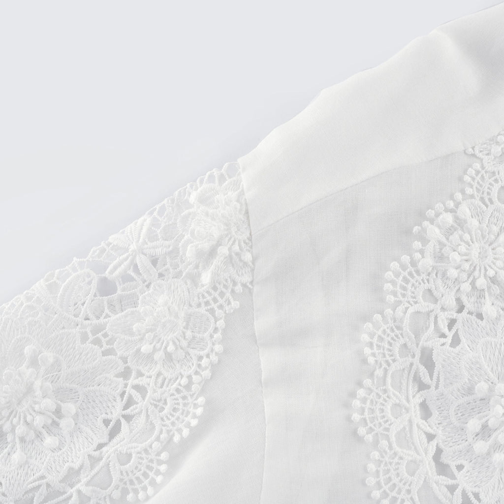 Πουκάμισο Axelle Με Κέντημα Και Δαντέλα