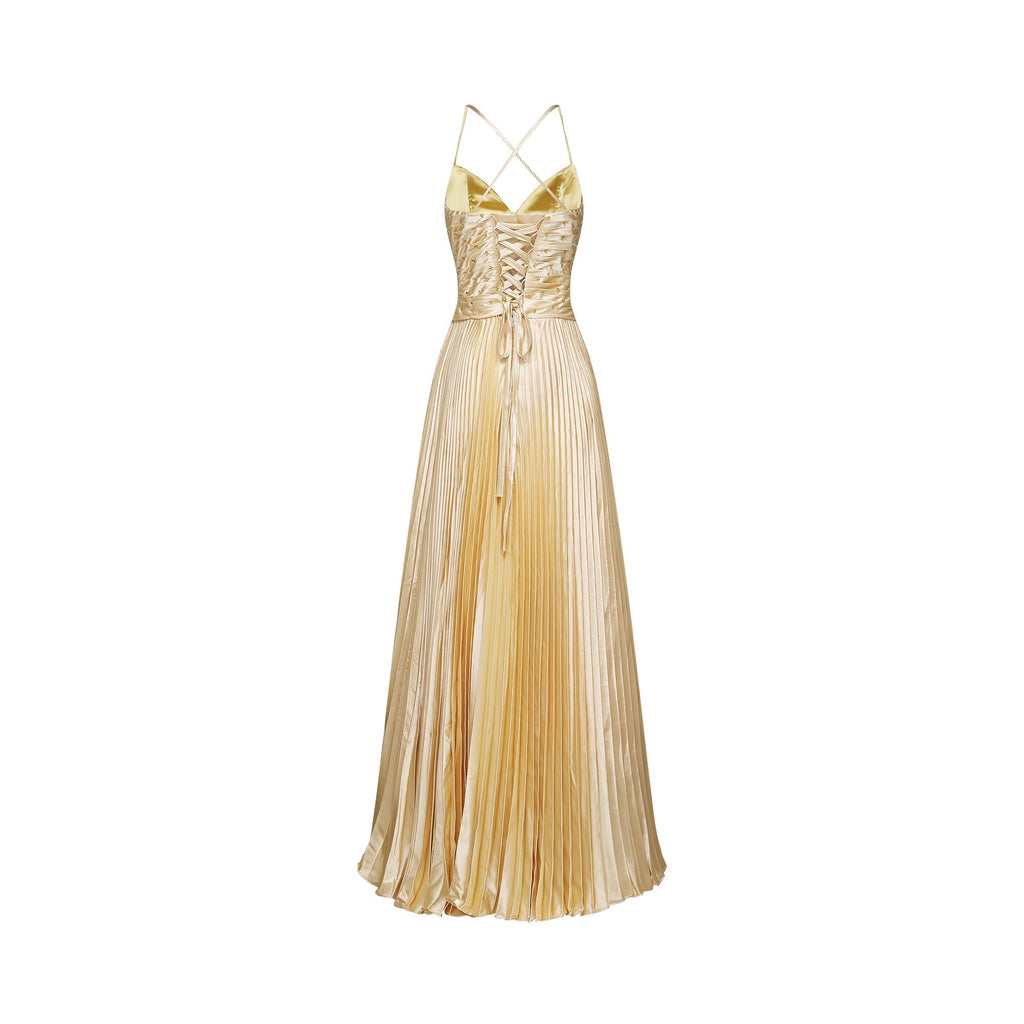 Φόρεμα Eline Με Πτυχώσεις Και Μάξι Φόρεμα ®
