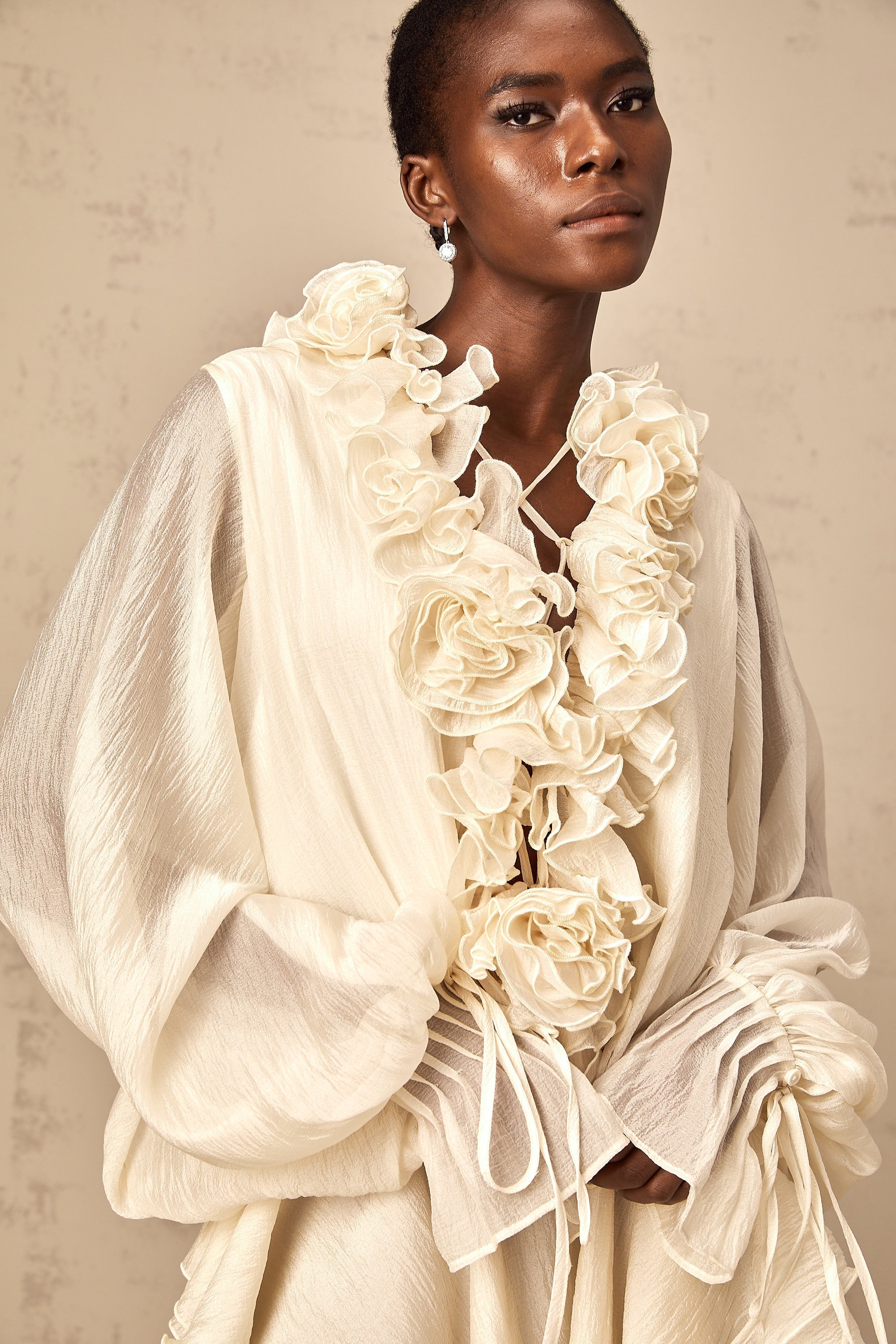 Μίνι Φόρεμα Με Φλοράλ Απλικέ Zéphyrine