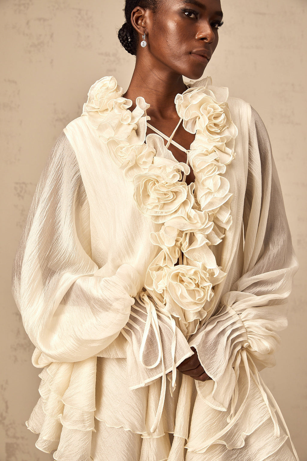 Μίνι Φόρεμα Με Φλοράλ Απλικέ Zéphyrine