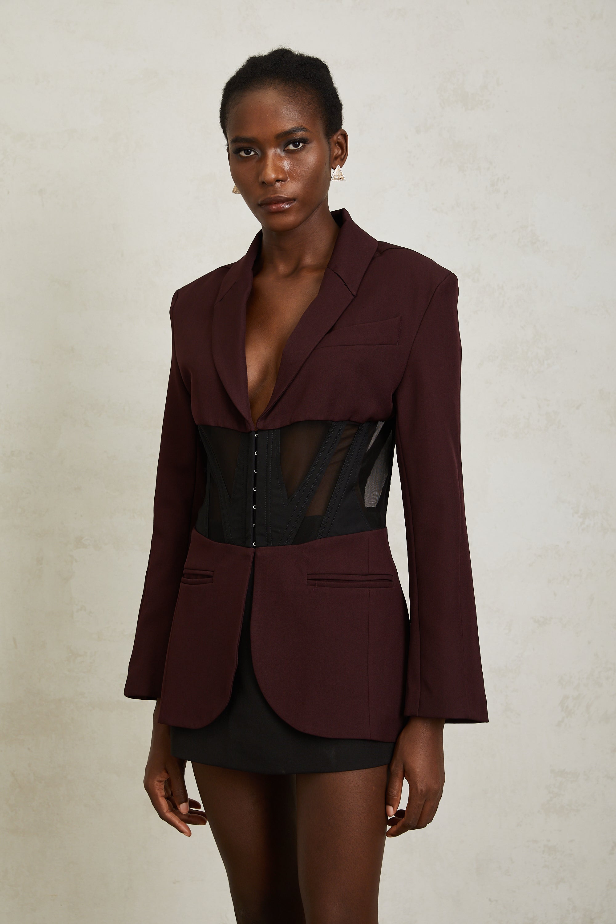 Σακάκι Με Επένδυση Από Κορσέ Noémie