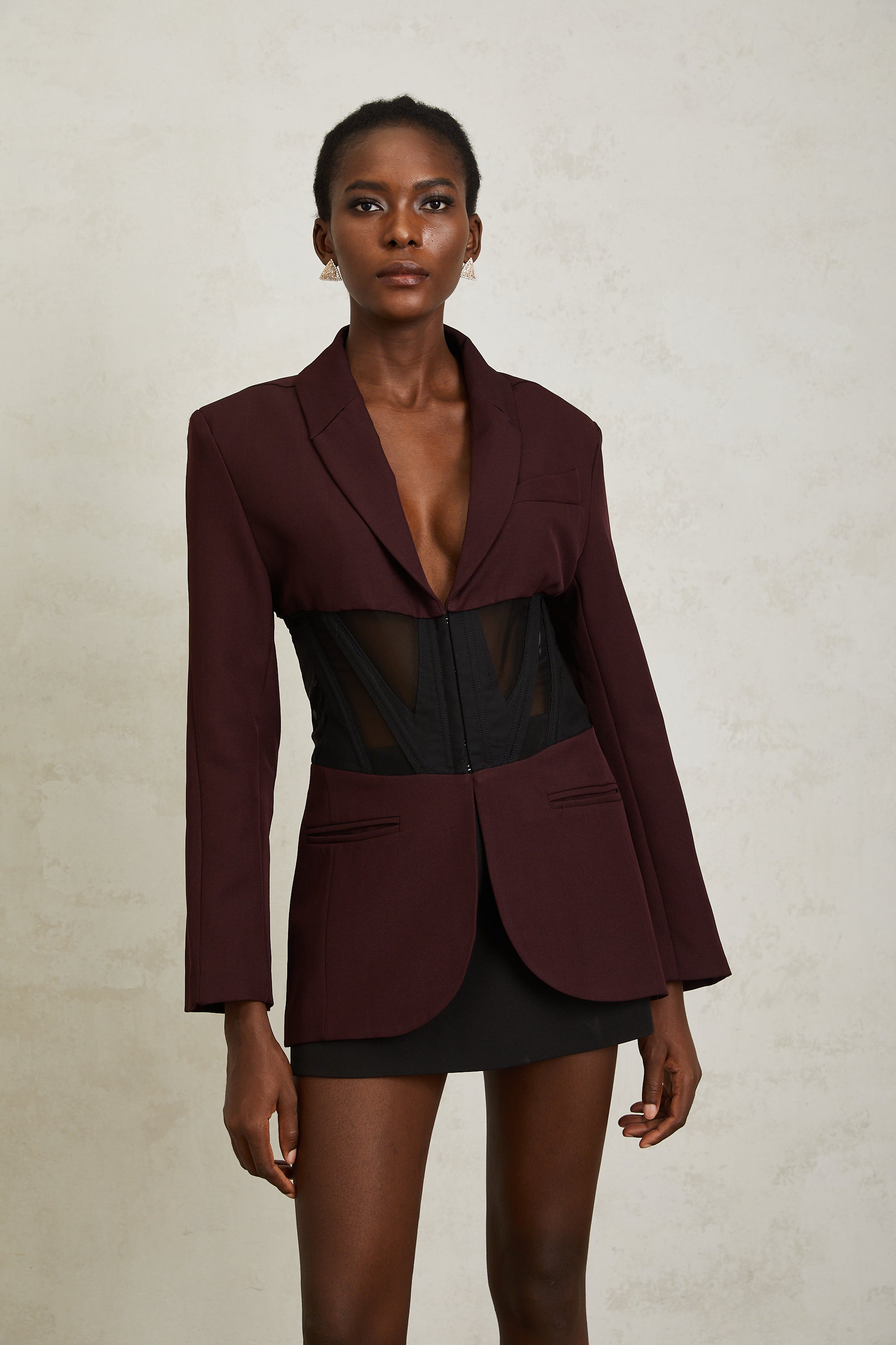 Σακάκι Με Επένδυση Από Κορσέ Noémie