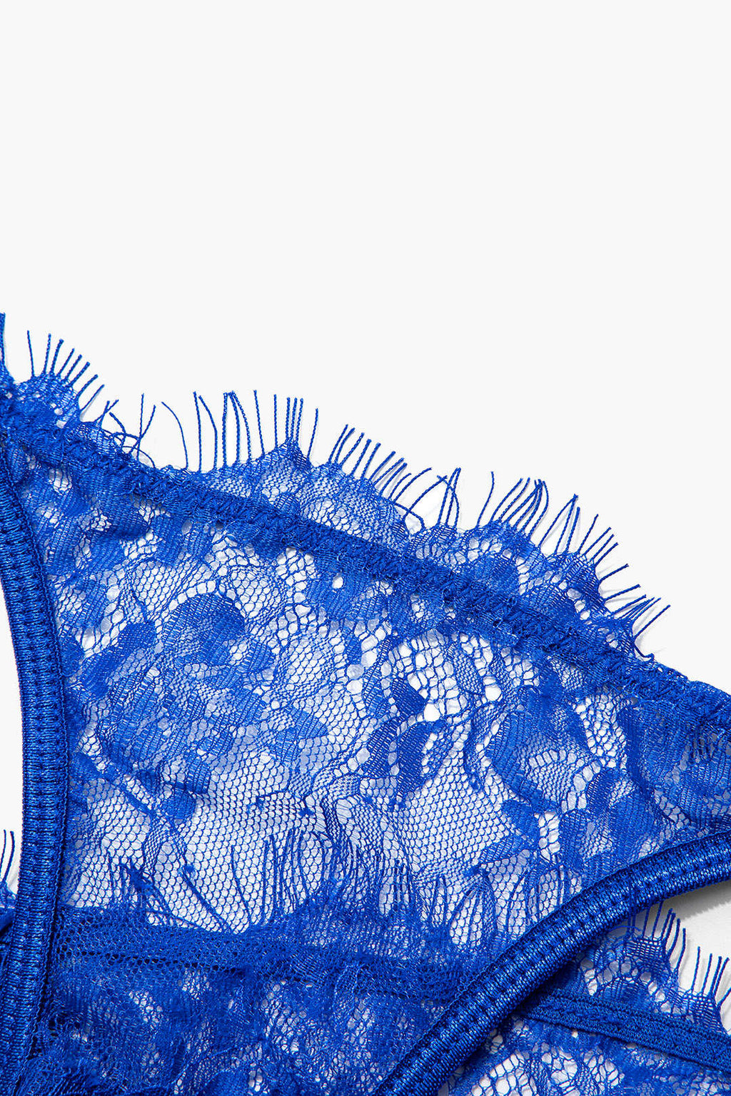 Σετ Εσώρουχων Με Δαντέλα Και Μπλούζα Από Δαντέλα