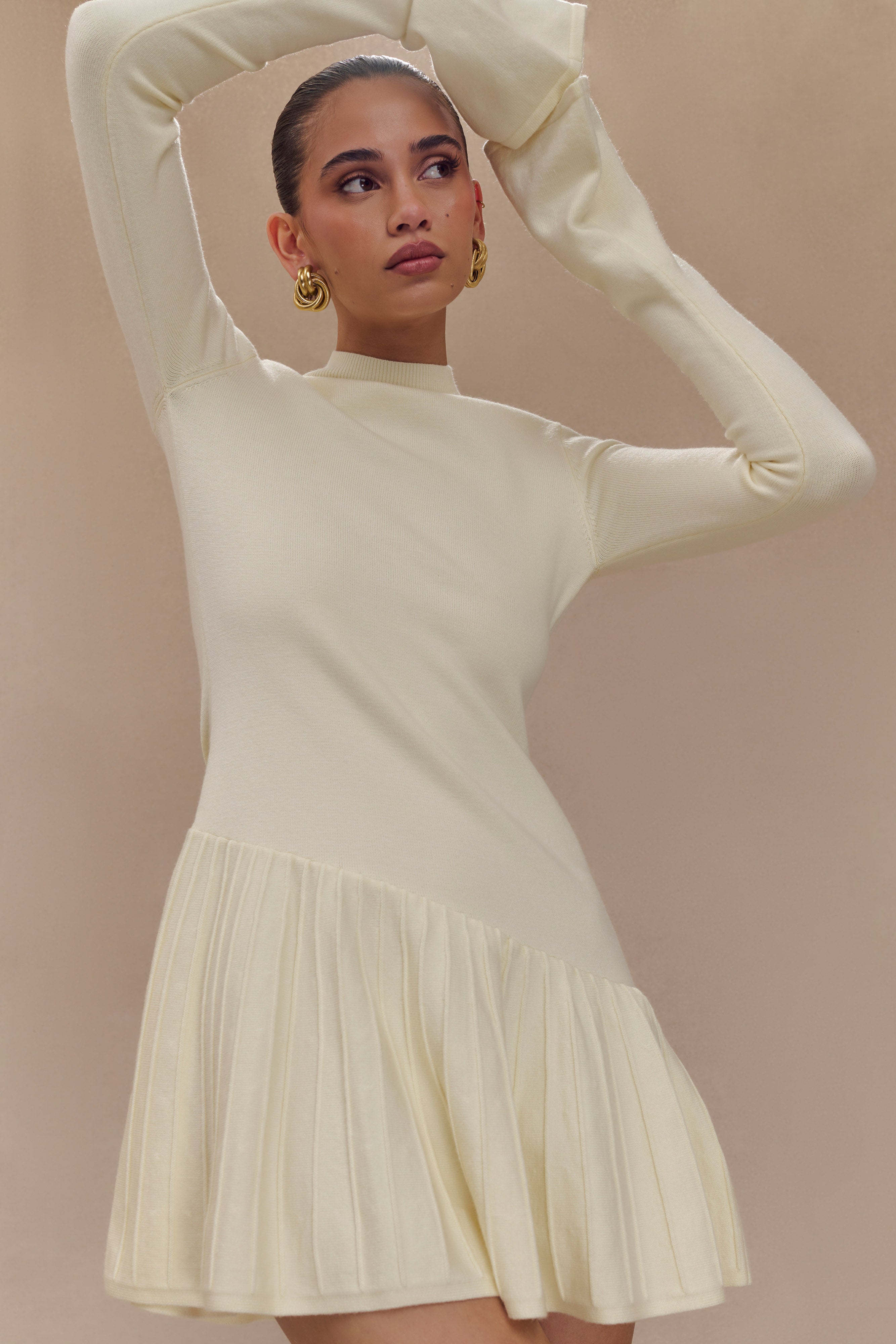 Μίνι Φόρεμα Blair Knit - Ιβουάρ