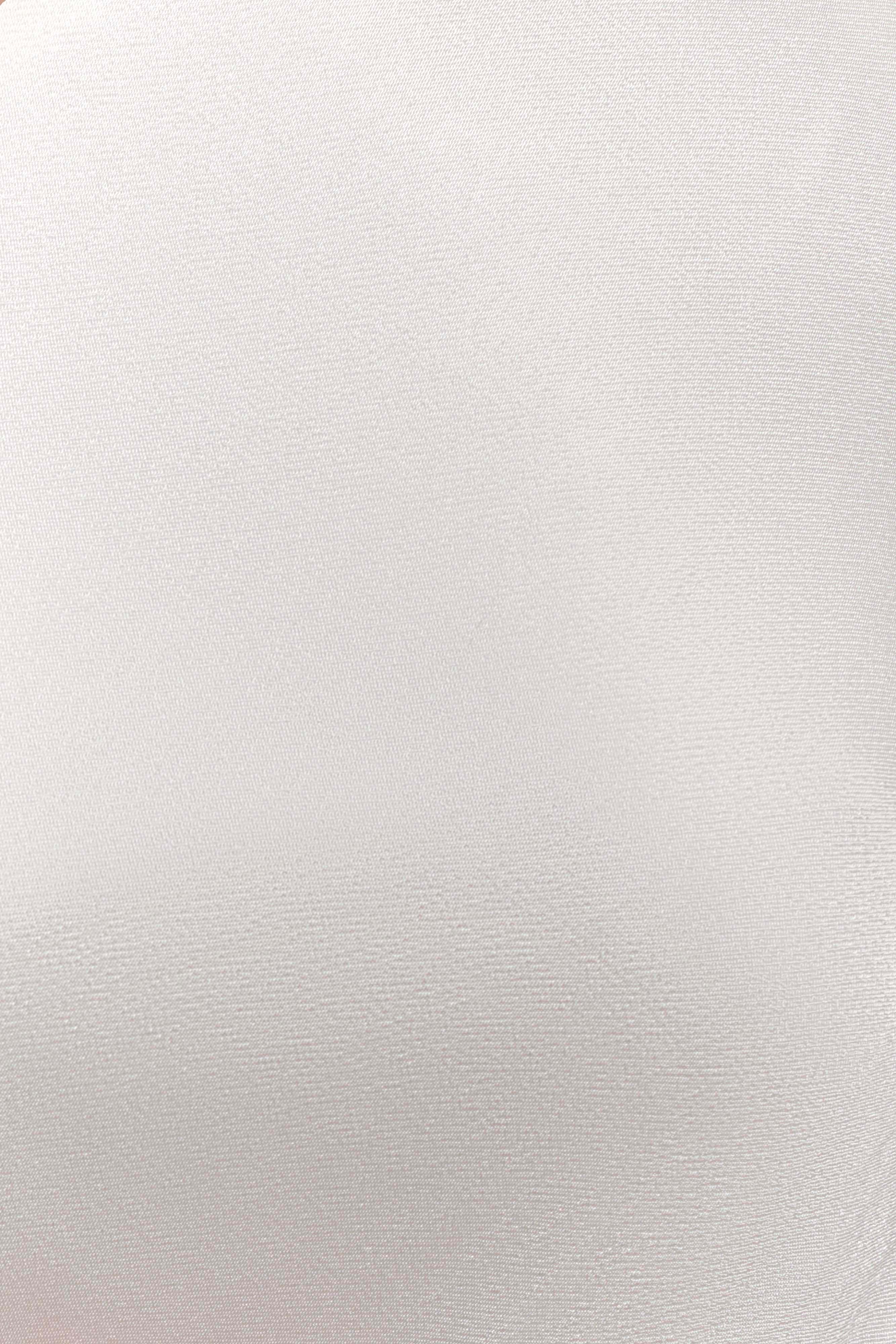 Φόρεμα Camille Με Έναν Ώμο Και Σατέν - Λευκό