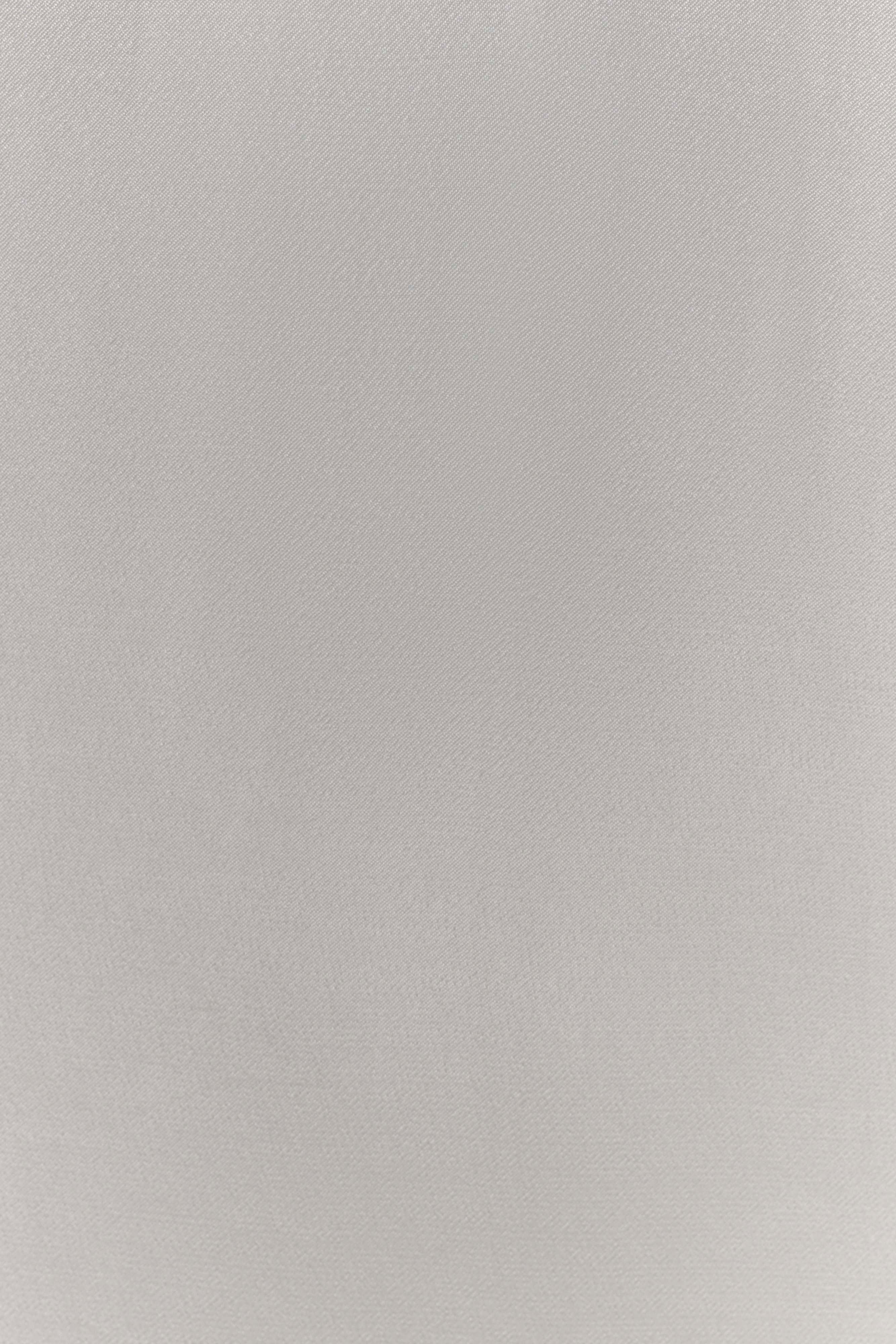 Φόρεμα Μακρύ Με Σατέν Και Ντεκολτέ Blanche - Λευκό