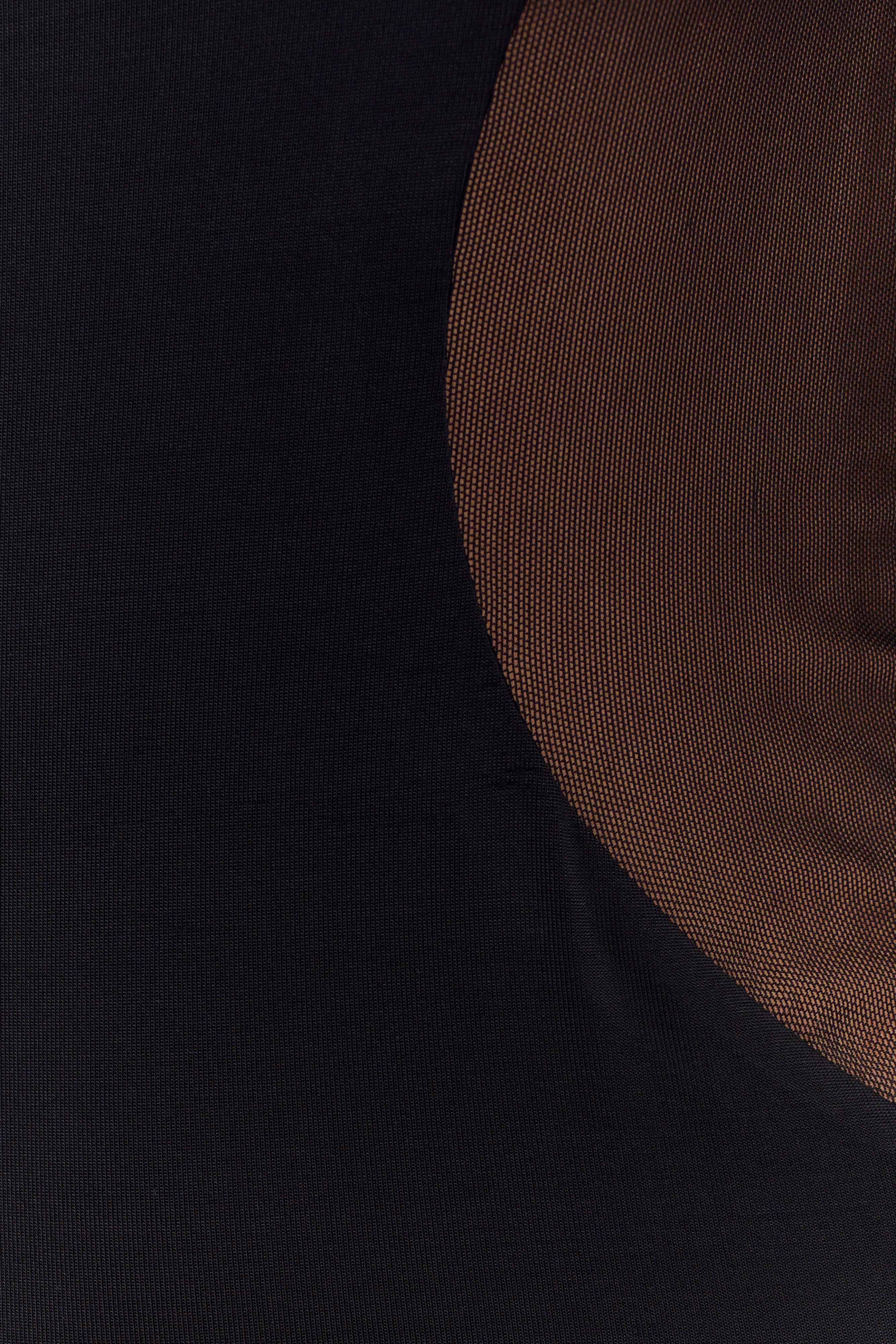 Φόρεμα Massie Slinky And Mesh - Μαύρο