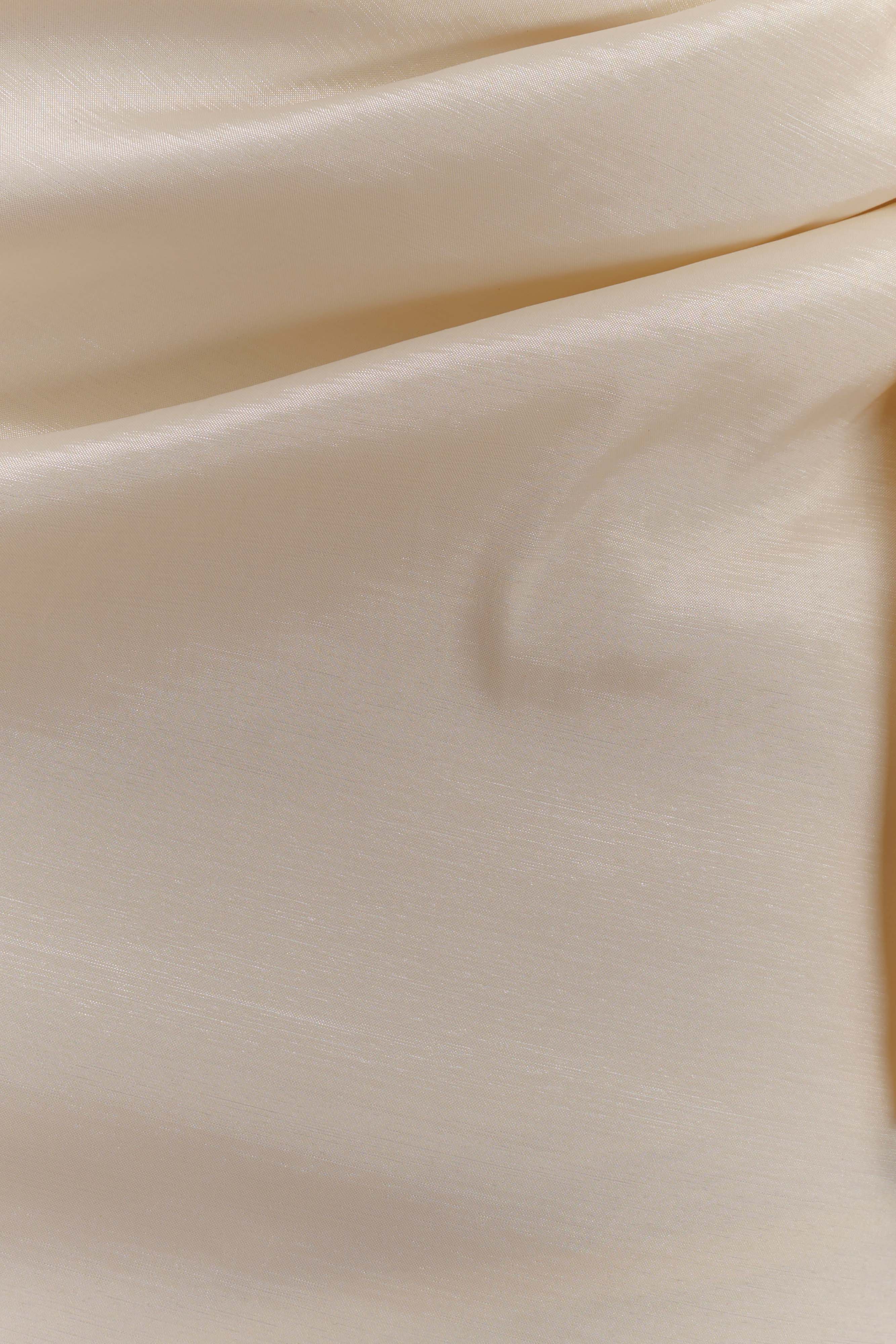 Μίνι Φούστα Με Δέσιμο Από Ταφτά Becca - Ιβουάρ