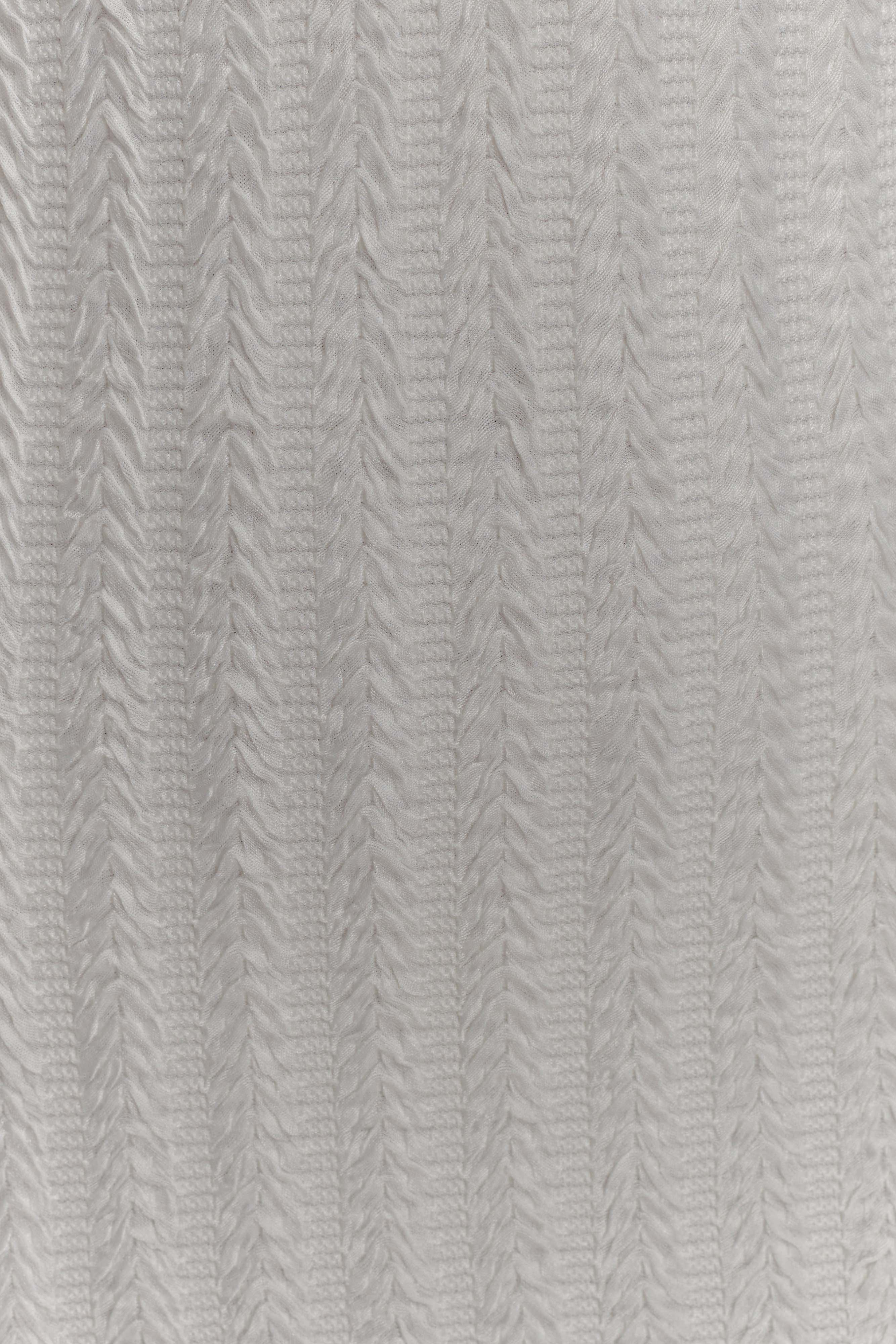 Μίνι Φόρεμα Με Μακριά Μανίκια Daphne Pointelle - Ιβουάρ