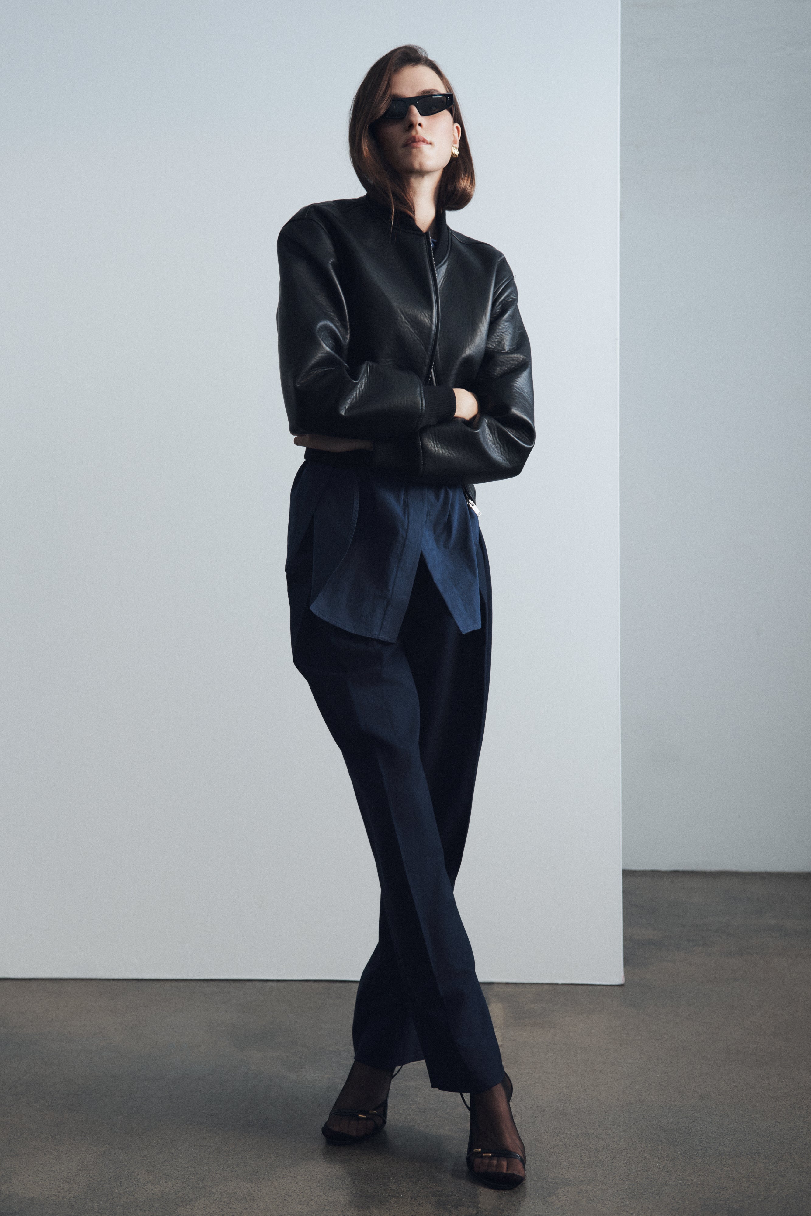 Μπουφάν Codi Από Δέρμα Με Τεχνητή Νοημοσύνη - Μαύρο