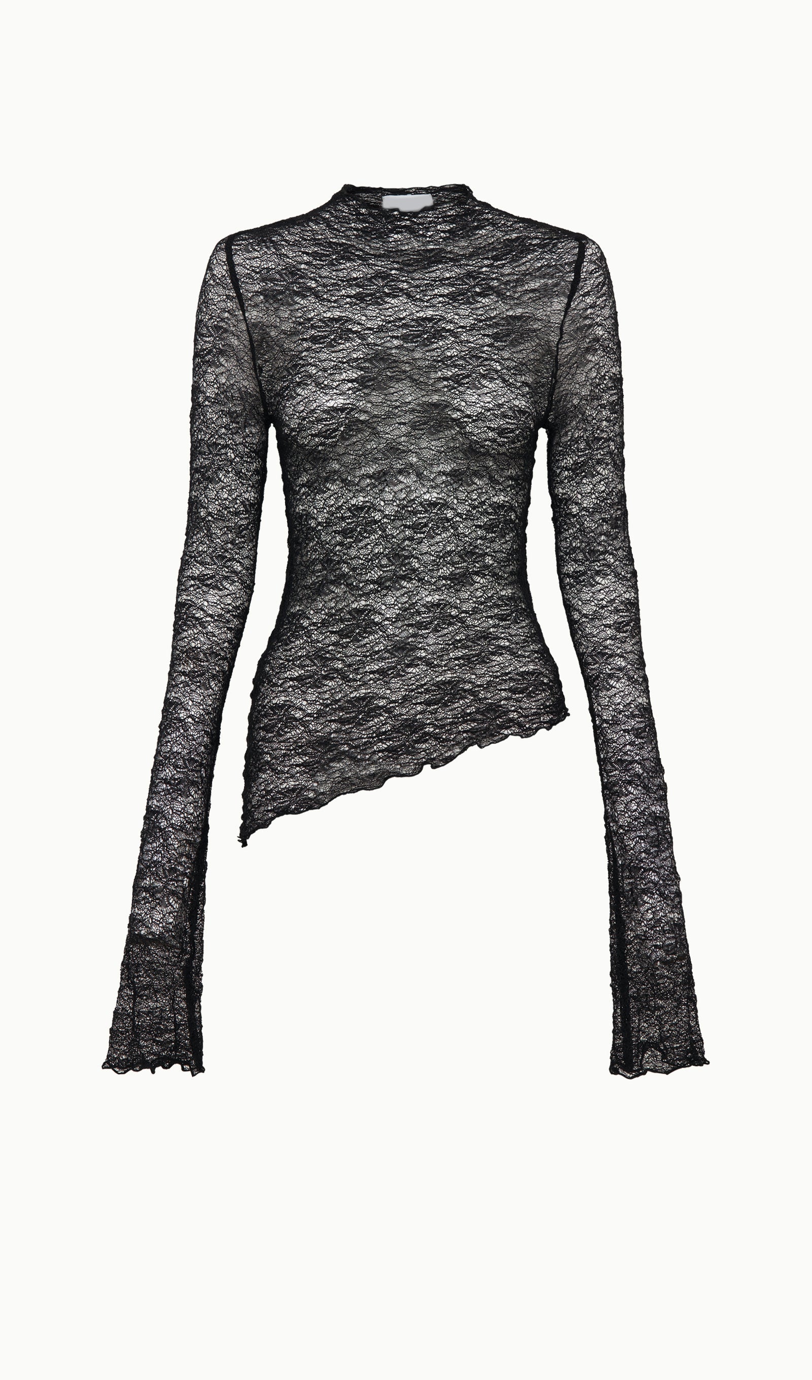 Σετ Φούστας Και Τοπ Με Διαφανή Δαντέλα