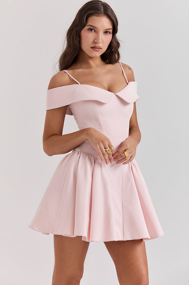 Μίνι Φόρεμα Elida Με Λουλούδια