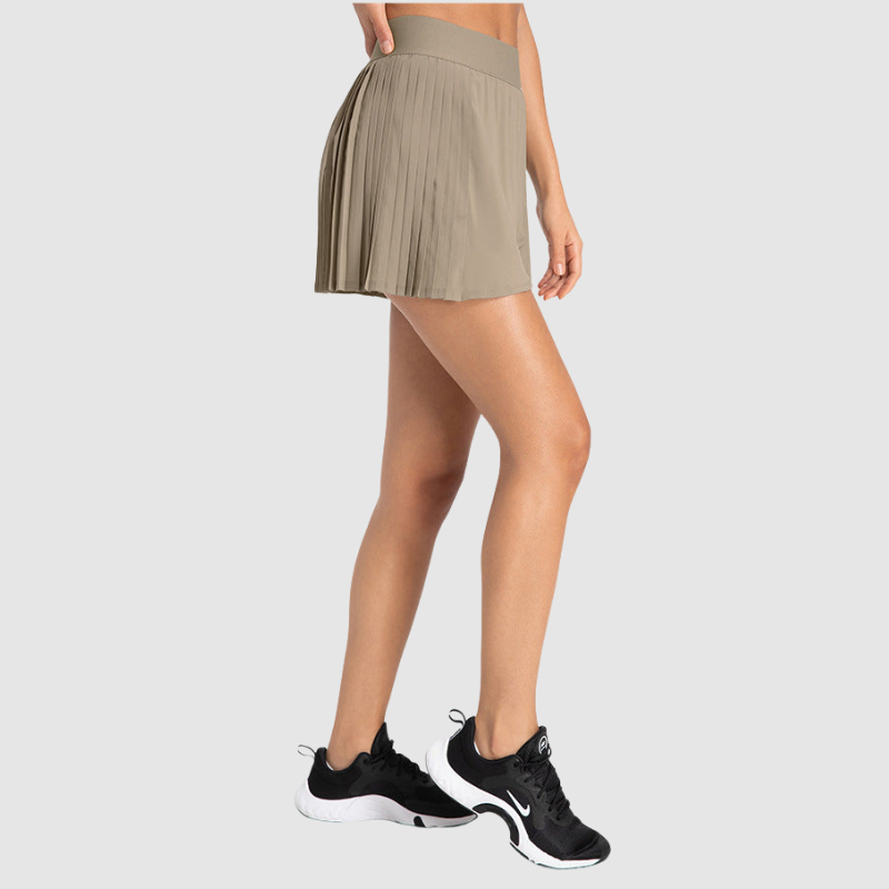 Πλισέ Φούστα Τένις Με Φαρδιά Τιράντες