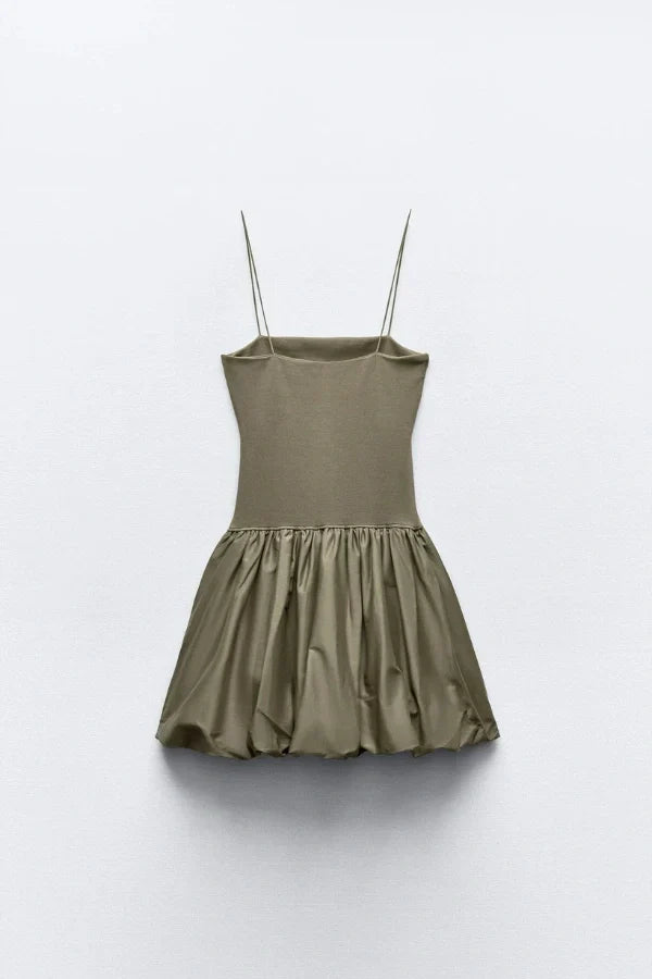 Μίνι Φόρεμα Με Ανοιχτόχρωμη Φούστα Aubrey Με Μπαλονάκι