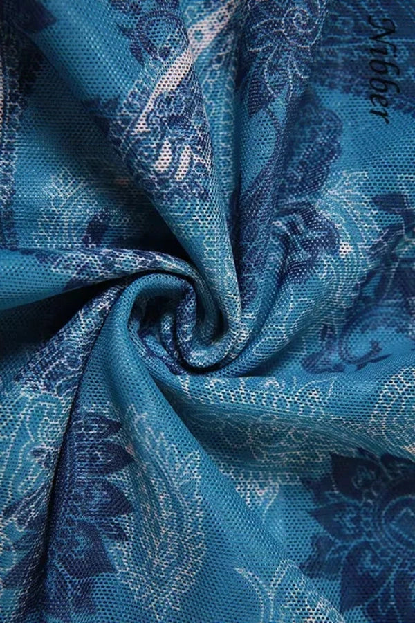 Ημιδιαφανές Μπλούζα Από Κισσό