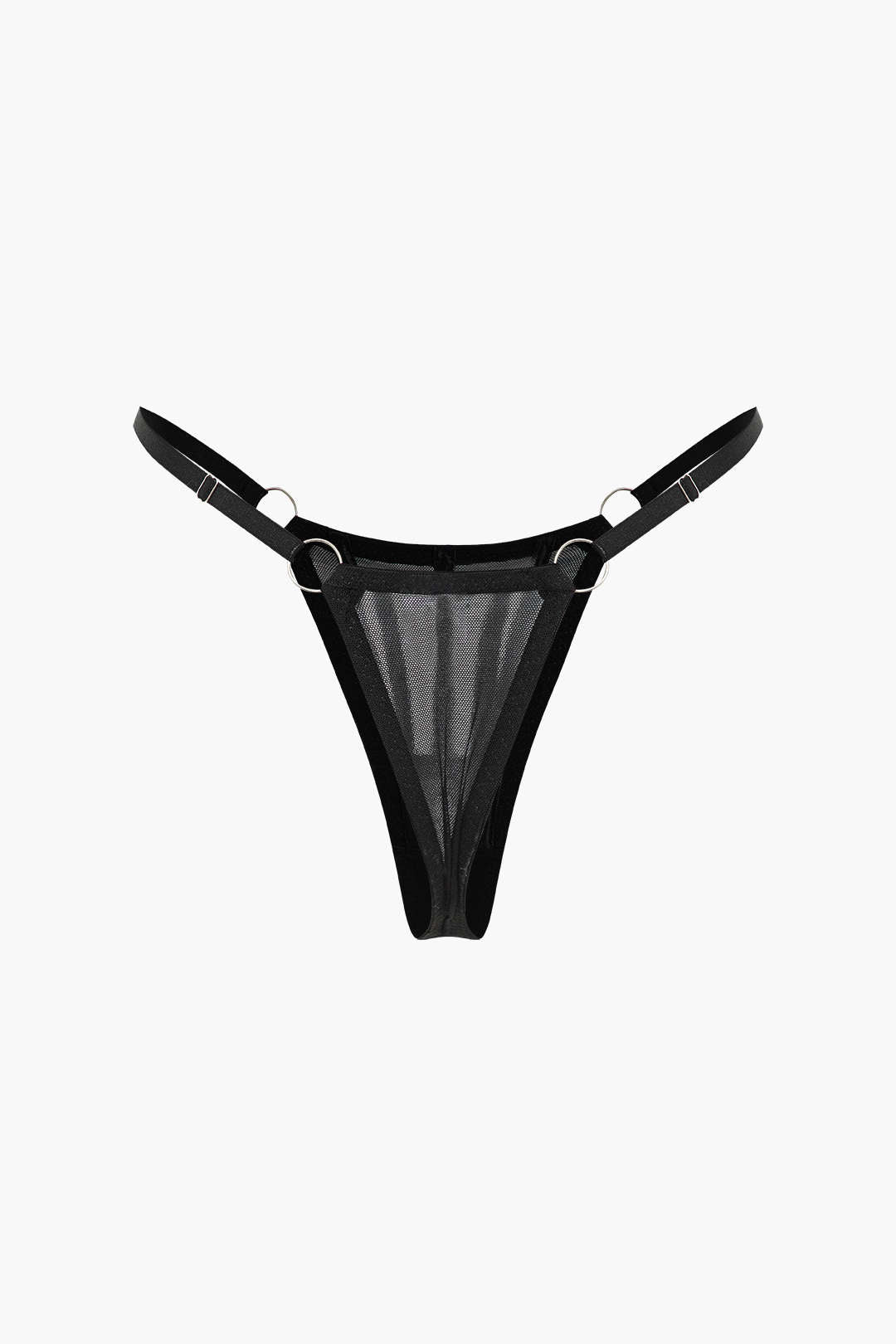 Σετ Ζαρτιέρες Με Μπούστο Και Αλυσίδα Από Τούλι