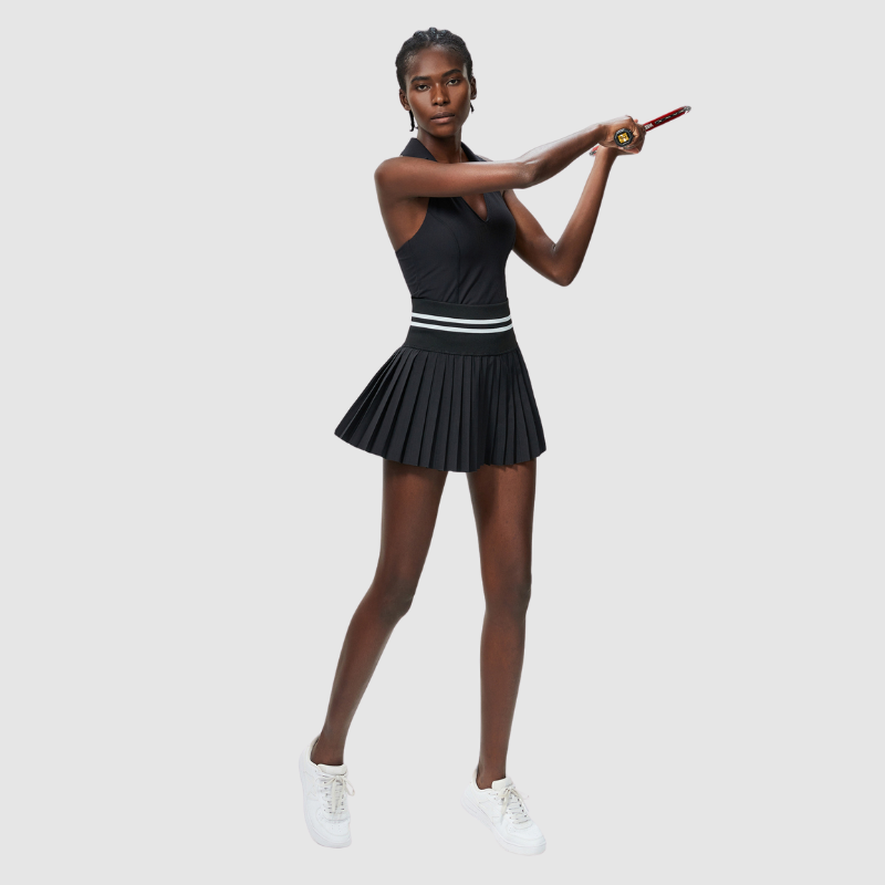 Σετ Αθλητικού Τένις Με Πλισέ Φούστα