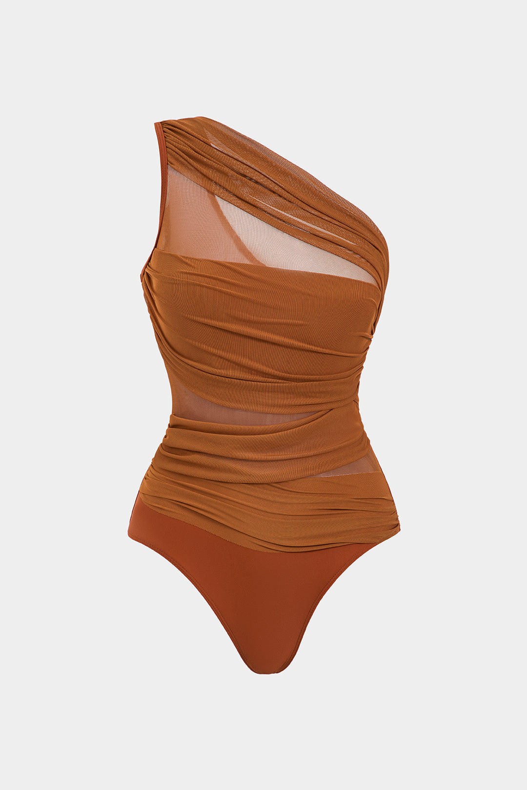 Ασύμμετρο Μαγιό Και Σετ Παρεό Με Σχέδιο Τίγρης