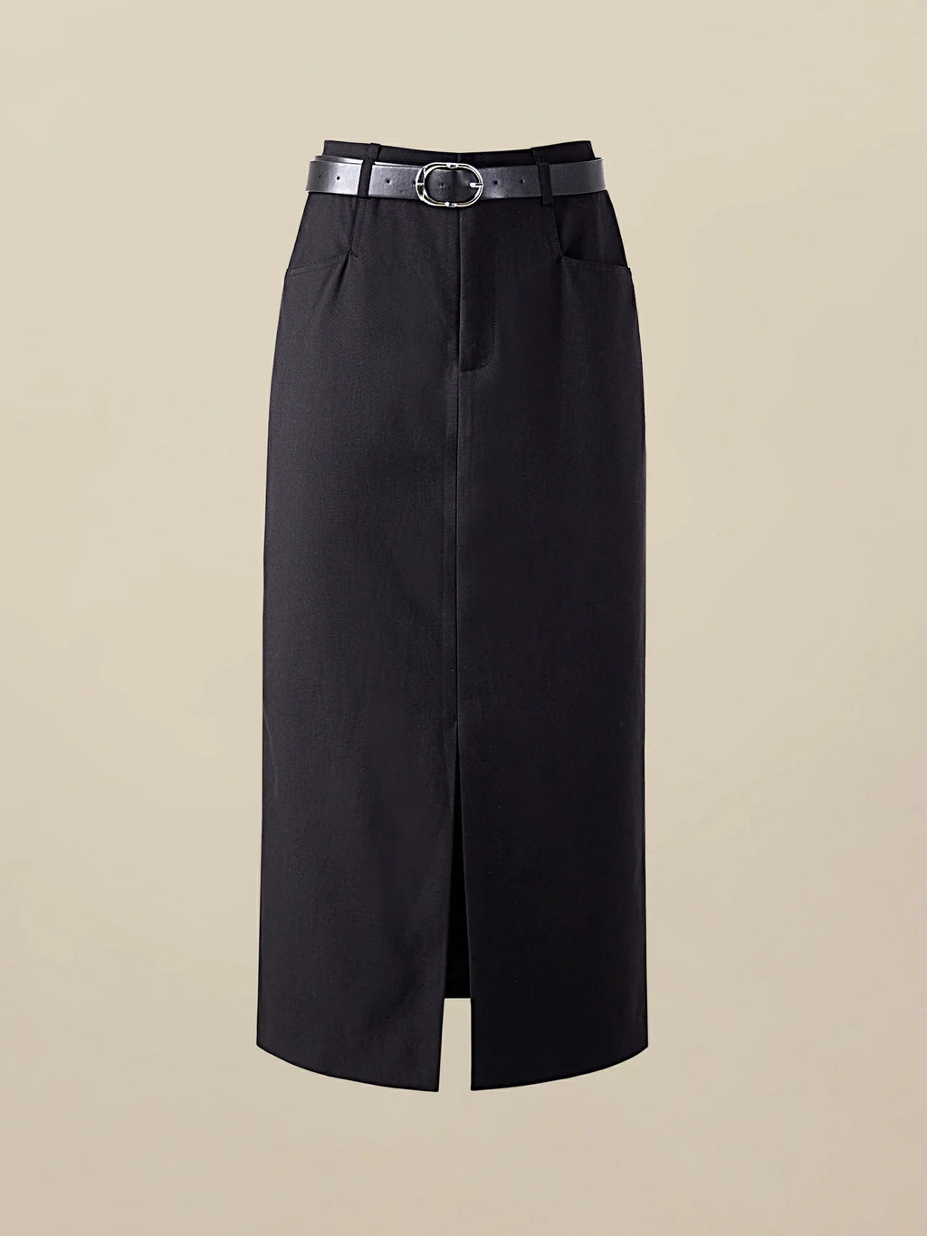 Κοστούμι Με Ίσια Σχισμή Και Μισή Φούστα