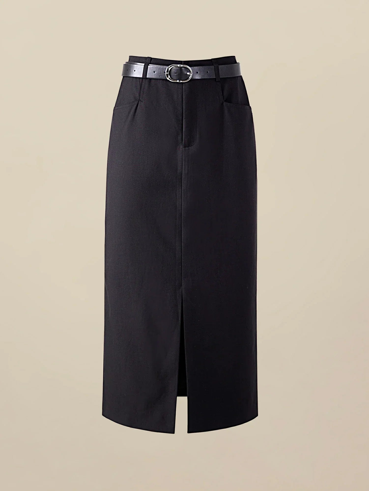 Κοστούμι Με Ίσια Σχισμή Και Μισή Φούστα